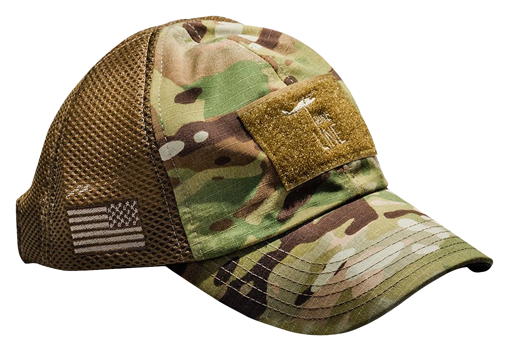 Tactical Ball Cap (Black) w/hook & loop field for patch - OSFM