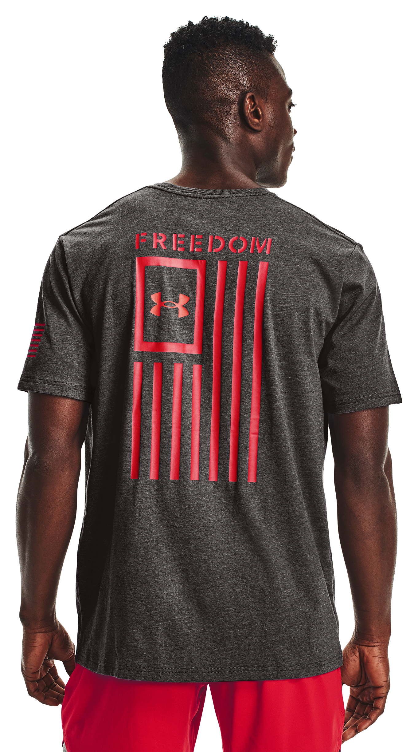 UNDER ARMOUR Freedom Flag Short-Sleeve T-Shirt for Men