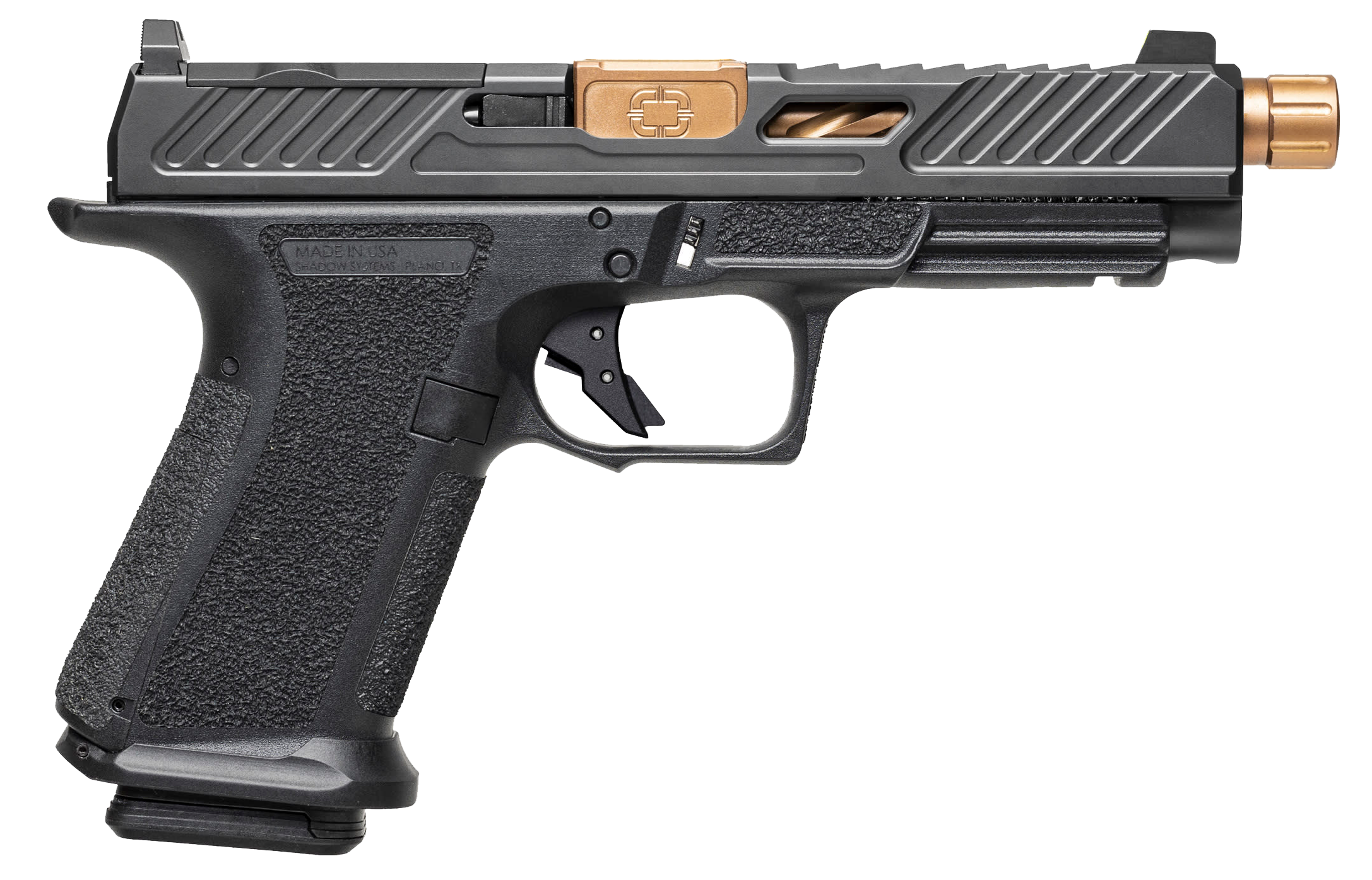 Shadow Systems MR920L Elite SemiAuto Pistol  9mm  10 Magazine Capacity  45