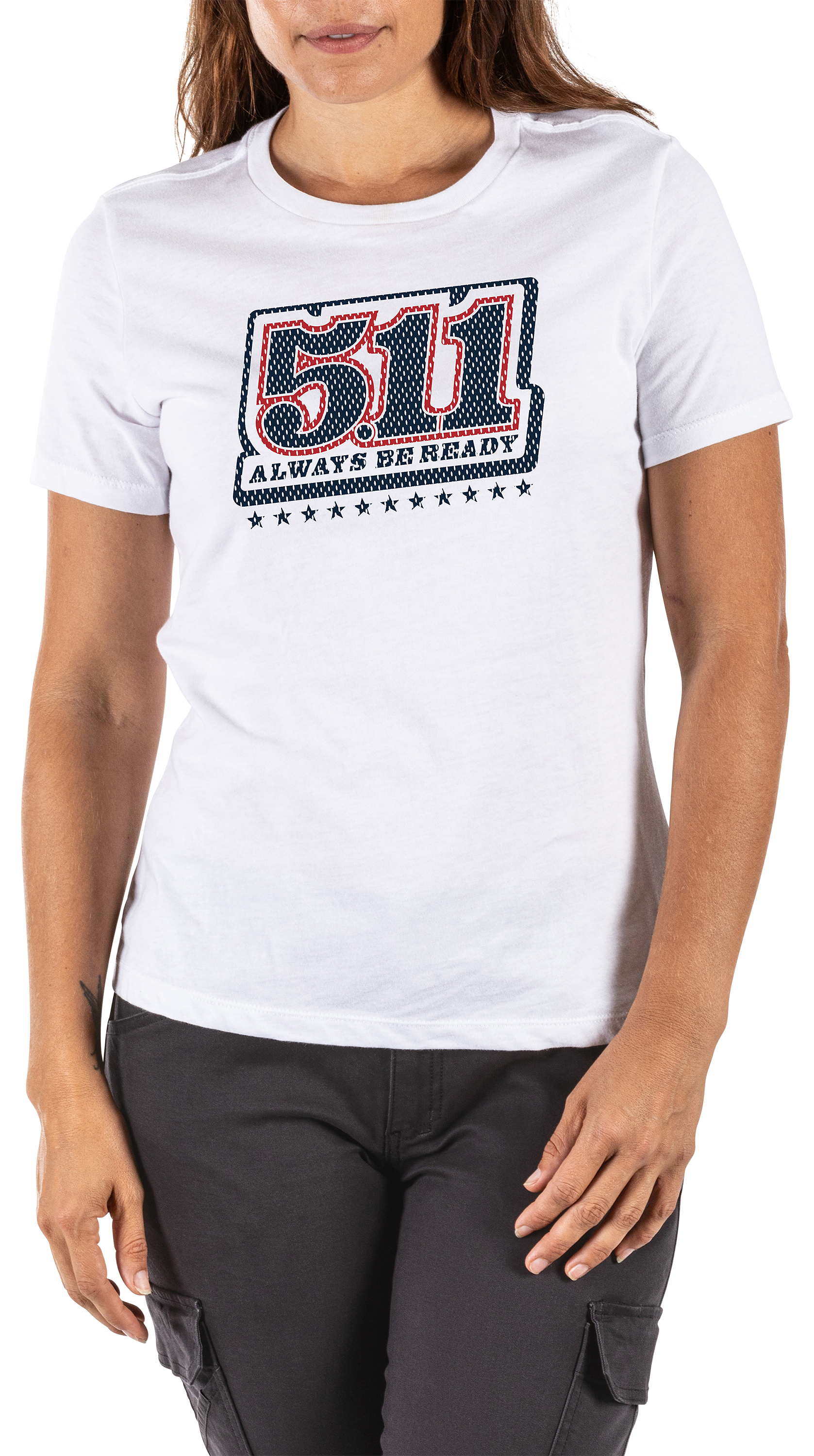 5.11 Tactical Number Plate Short-Sleeve T-Shirt for Ladies