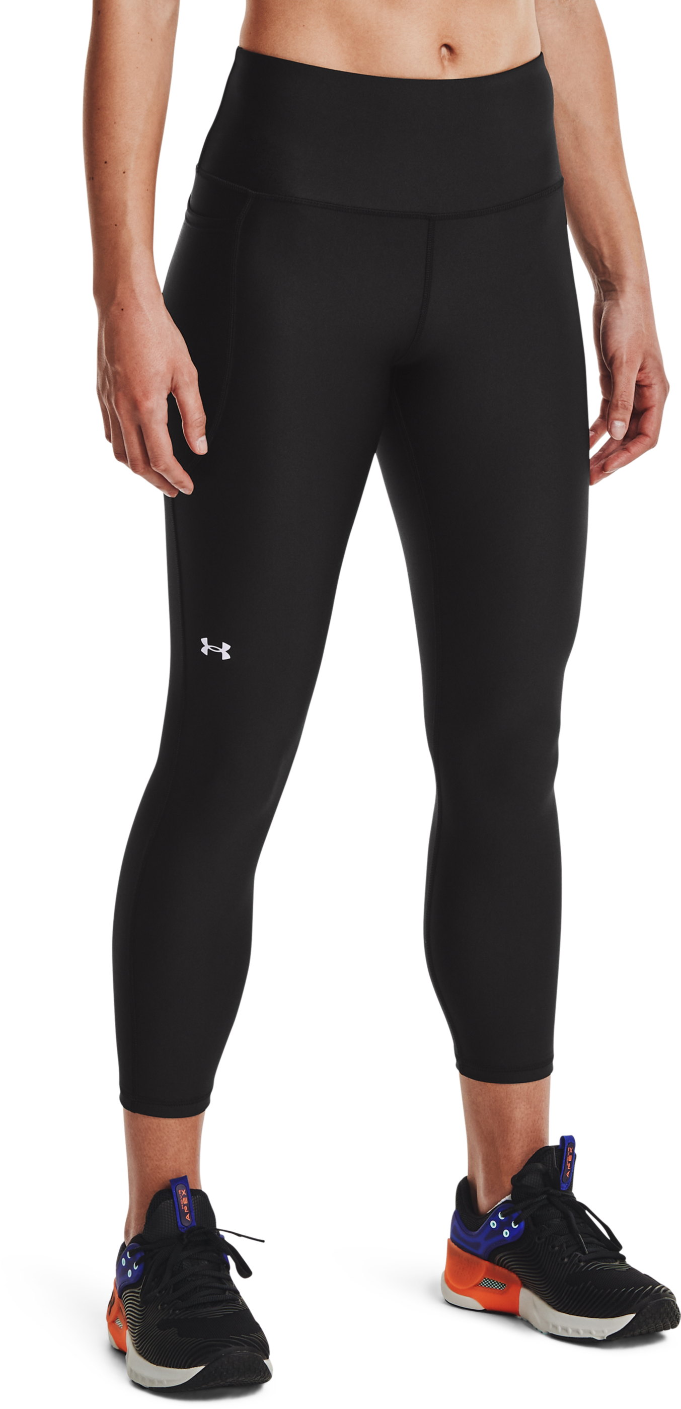 UNDER ARMOUR HeatGear Armour No-Slip Waistband Ankle Leggings for Ladies