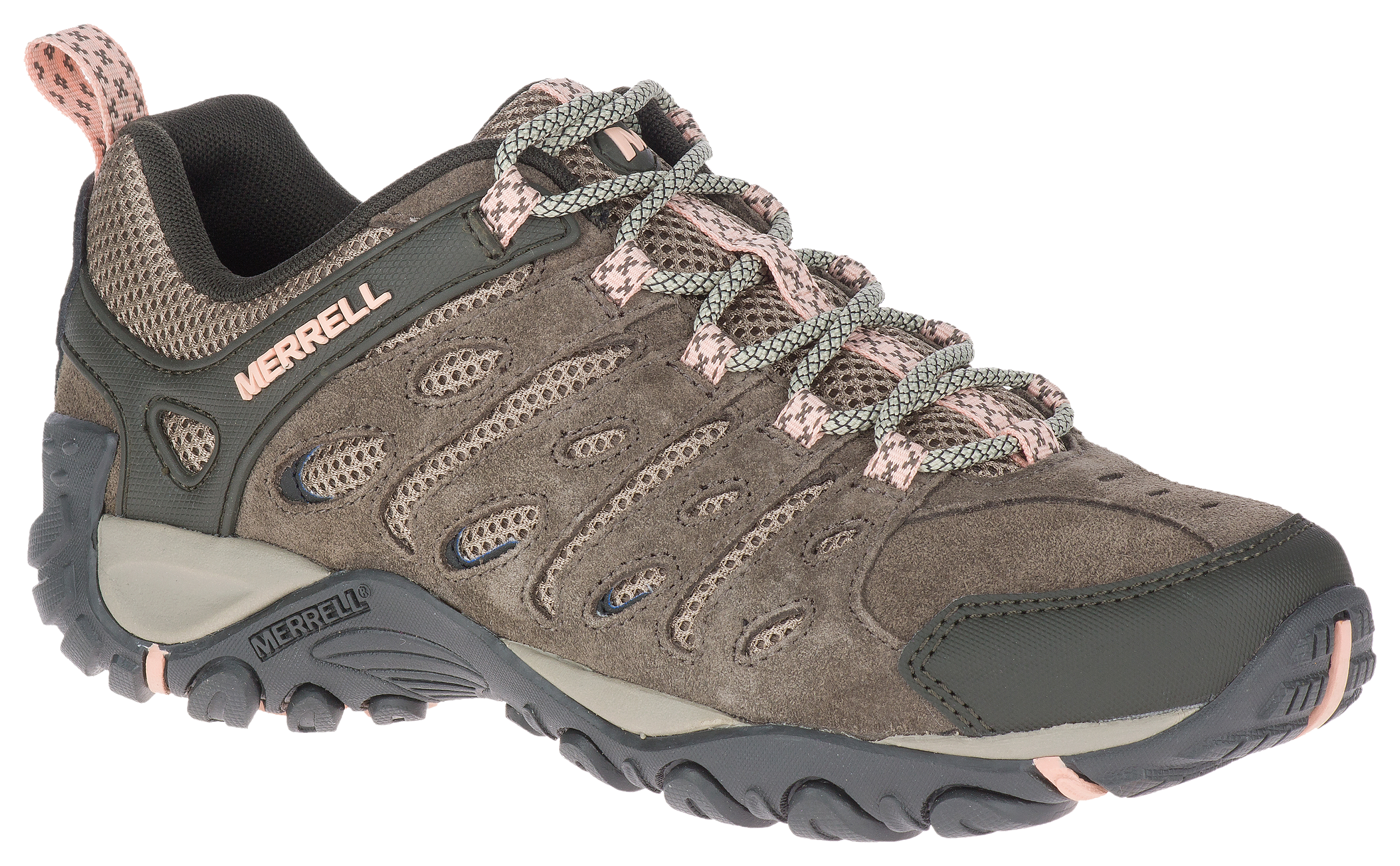 Merrell Crosslander 2 Hiking Shoes for Ladies - Boulder/Peach - 11M