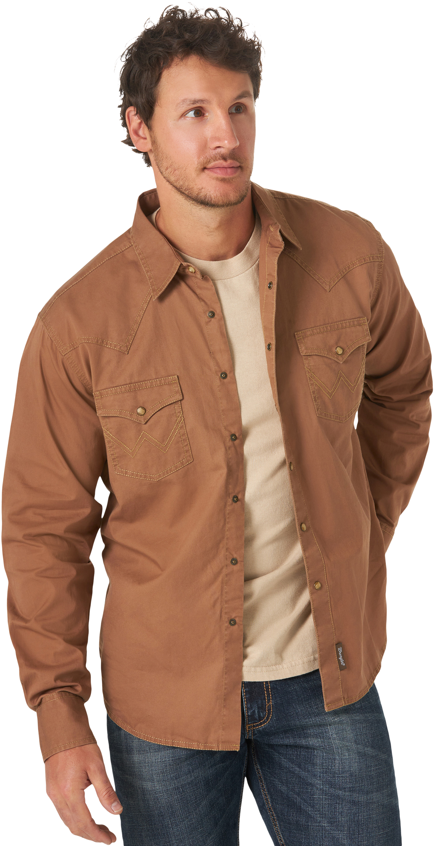 Wrangler Retro Western Long-Sleeve Shirt for Men