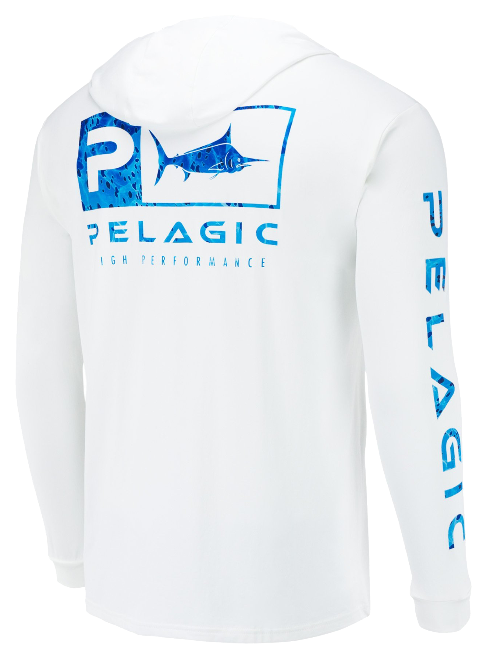 Pelagic Aquatek Long-Sleeve Fishing Hoodie for Men
