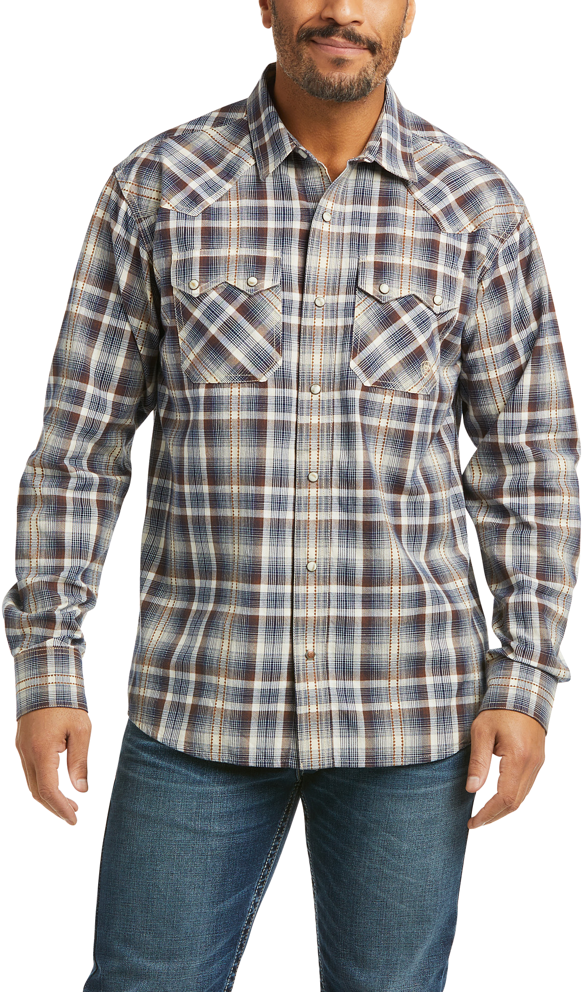 Ariat Holland Long-Sleeve Shirt for Men - Indigo - M product image