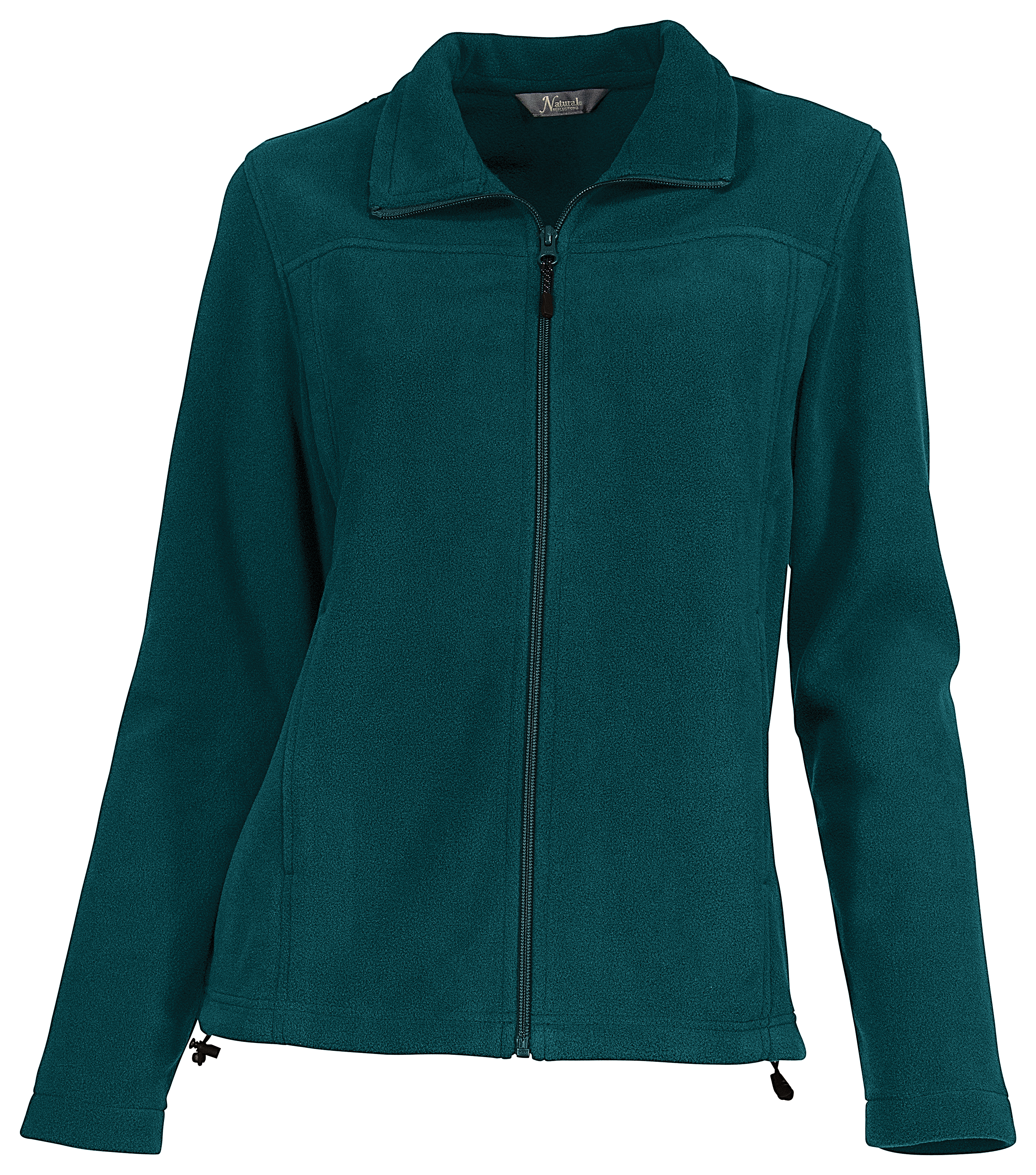 Natural Reflections Full-Zip Fleece Jacket for Ladies - Deep Teal - S product image