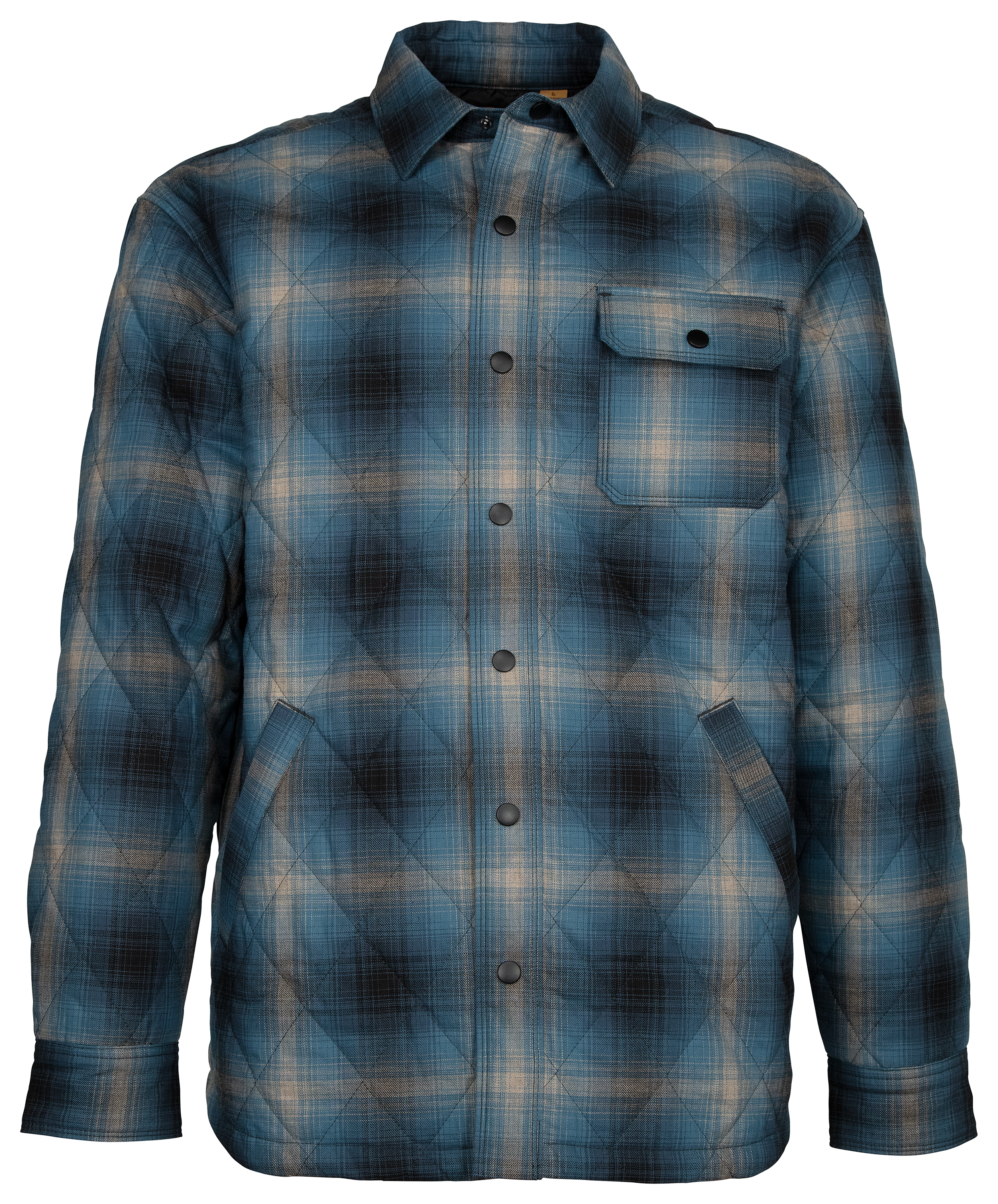 RedHead Quilted Long-Sleeve Shirt Jacket for Men - Blue - L product image