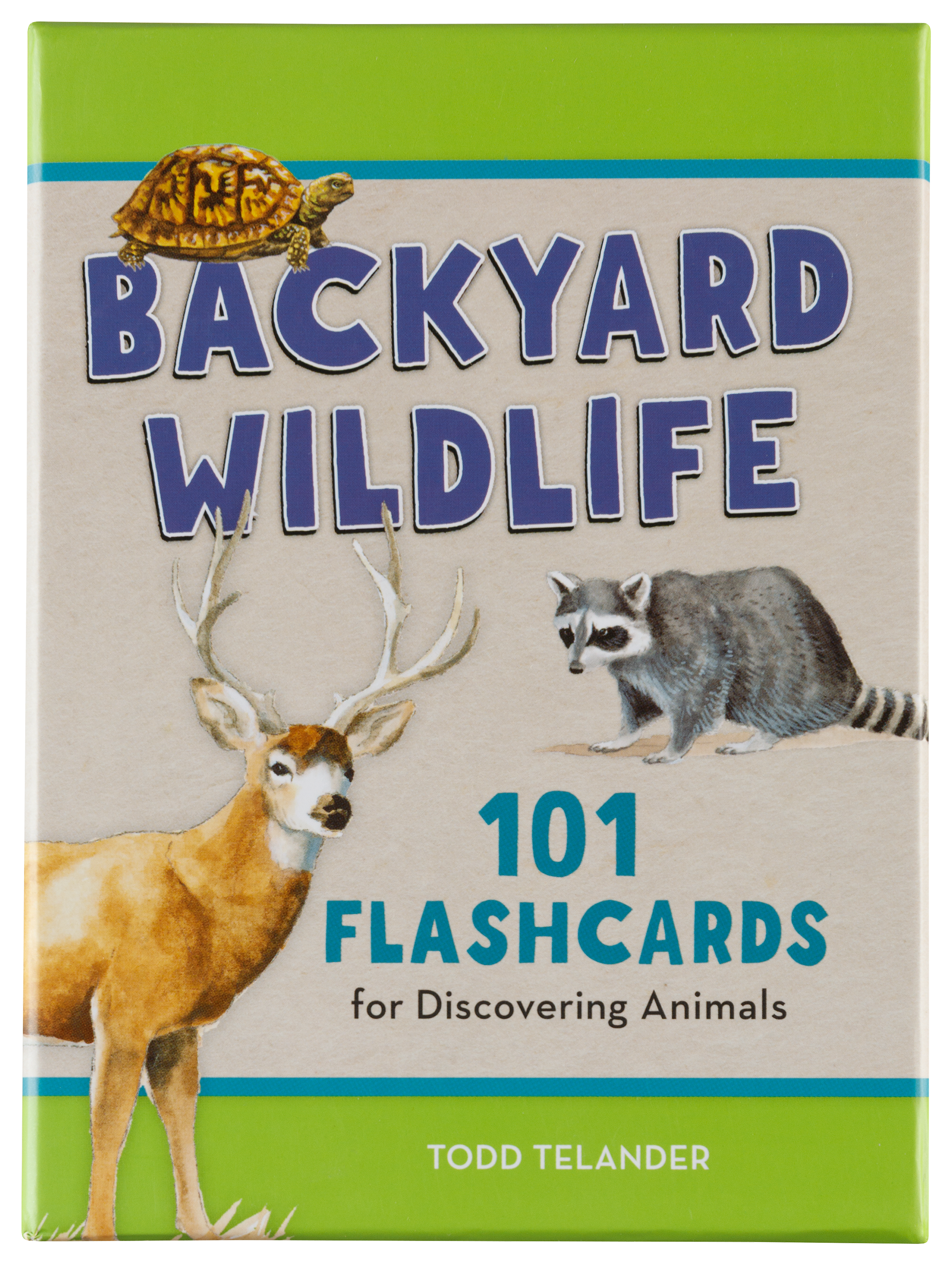 Image of Backyard Wildlife: 101 Flashcards for Discovering Animals Book for Kids by Todd Telander