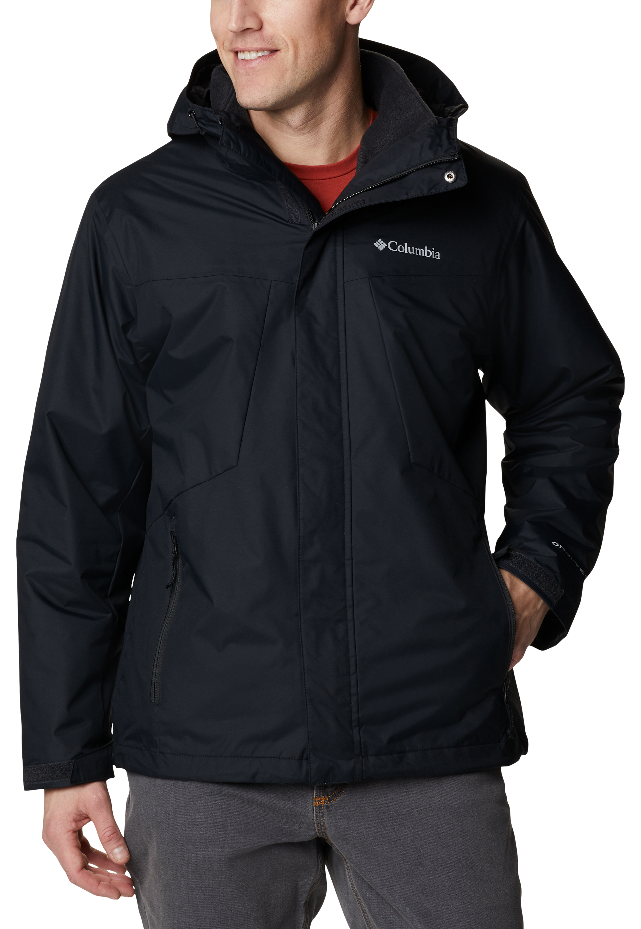 Columbia Tunnel Falls Interchange Jacket for Men - Black - L product image