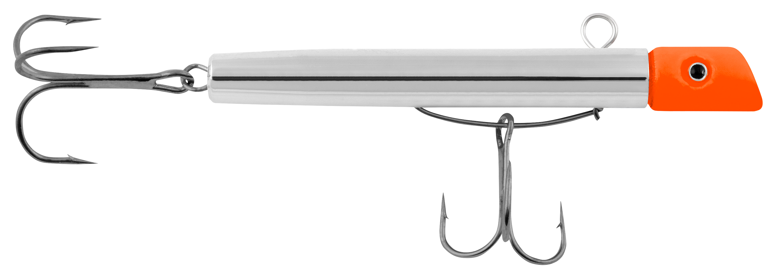 Image of "Tsunami Zig Jig Pro with Slim Metal Body - 2-1/2"" - Red Head/Chrome"