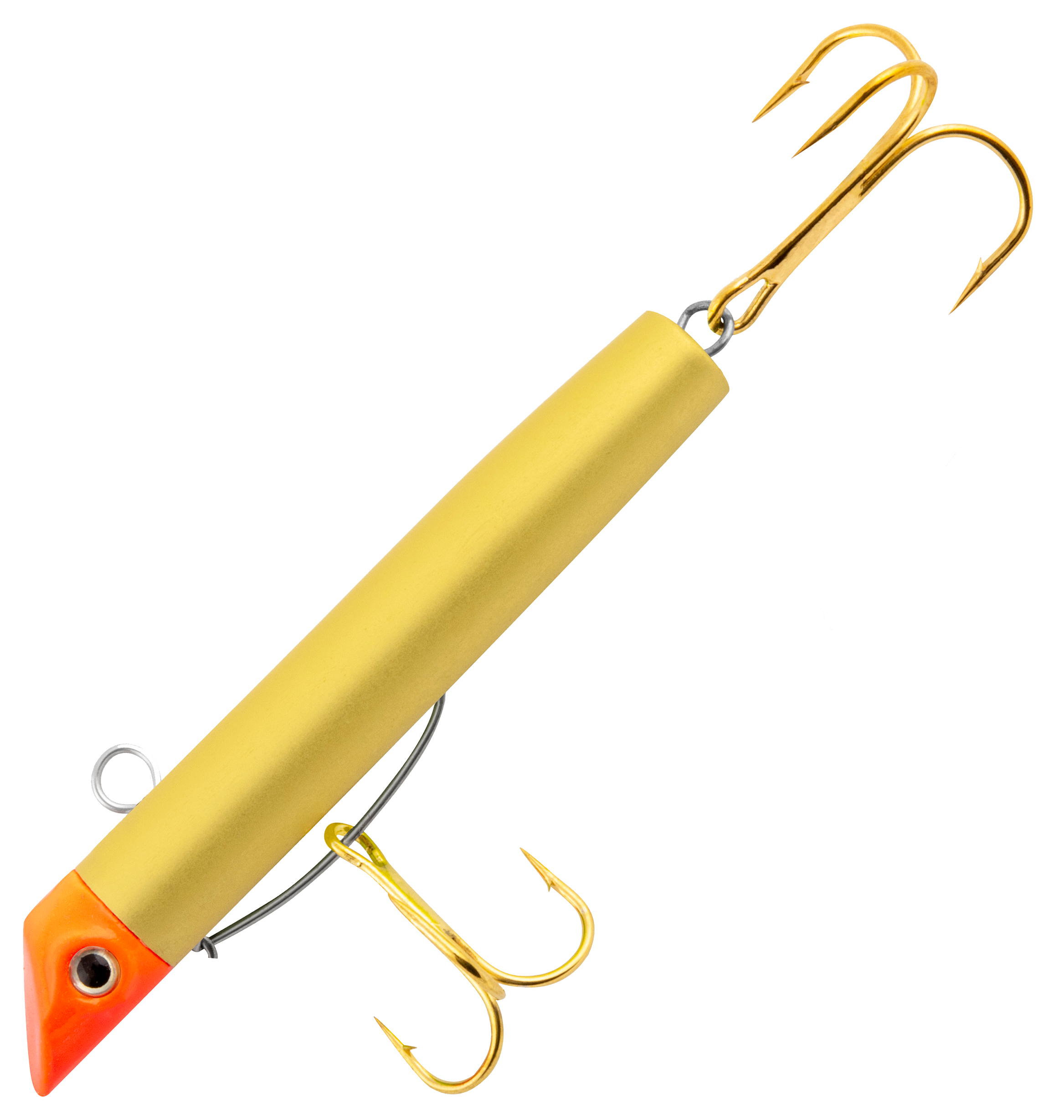 Image of "Tsunami Zig Jig Pro with Metal Body - 2-1/2"" - Red Head/Matte Gold"