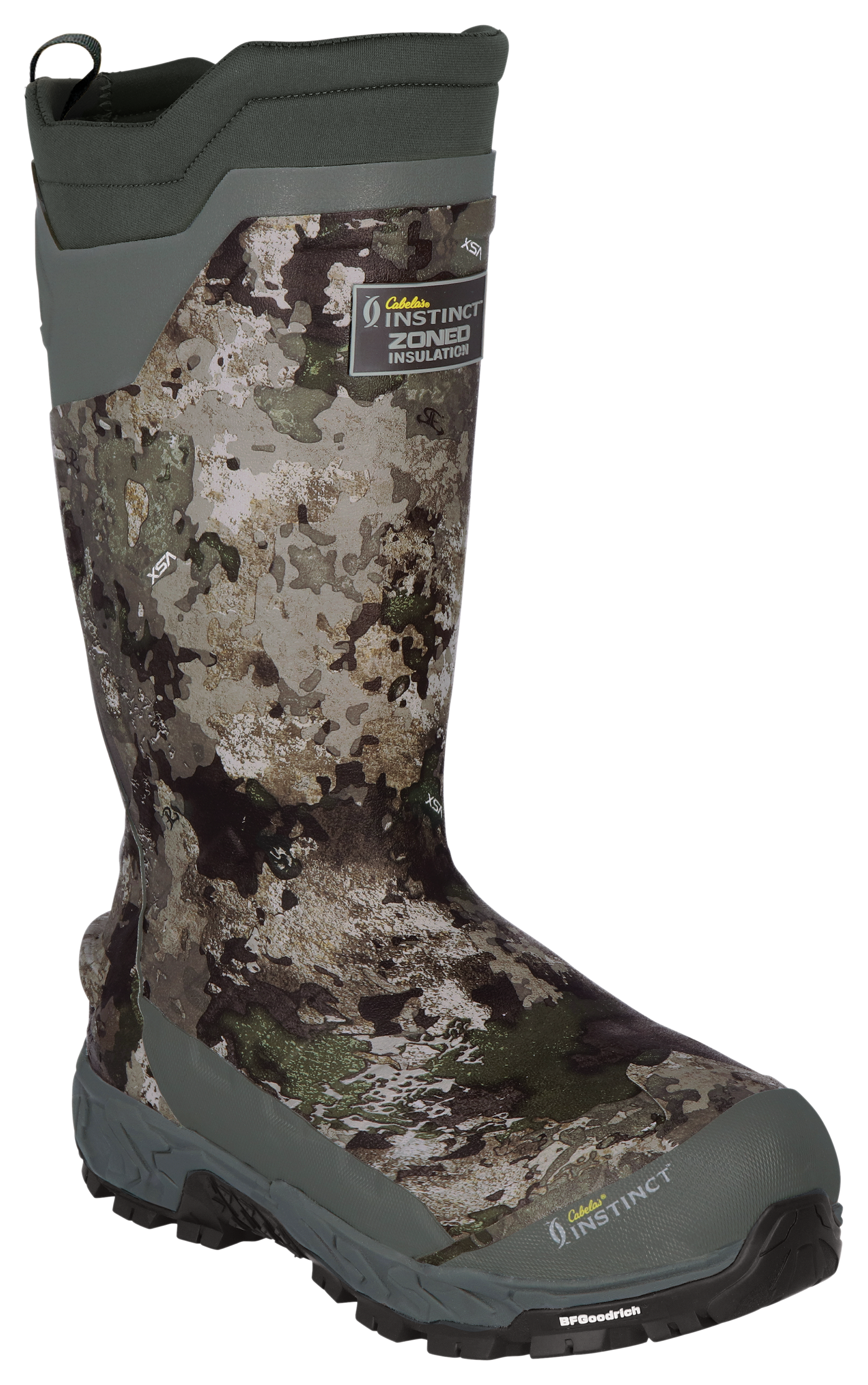CABELA'S Instinct Zoned Insulated Rubber Boots for Men
