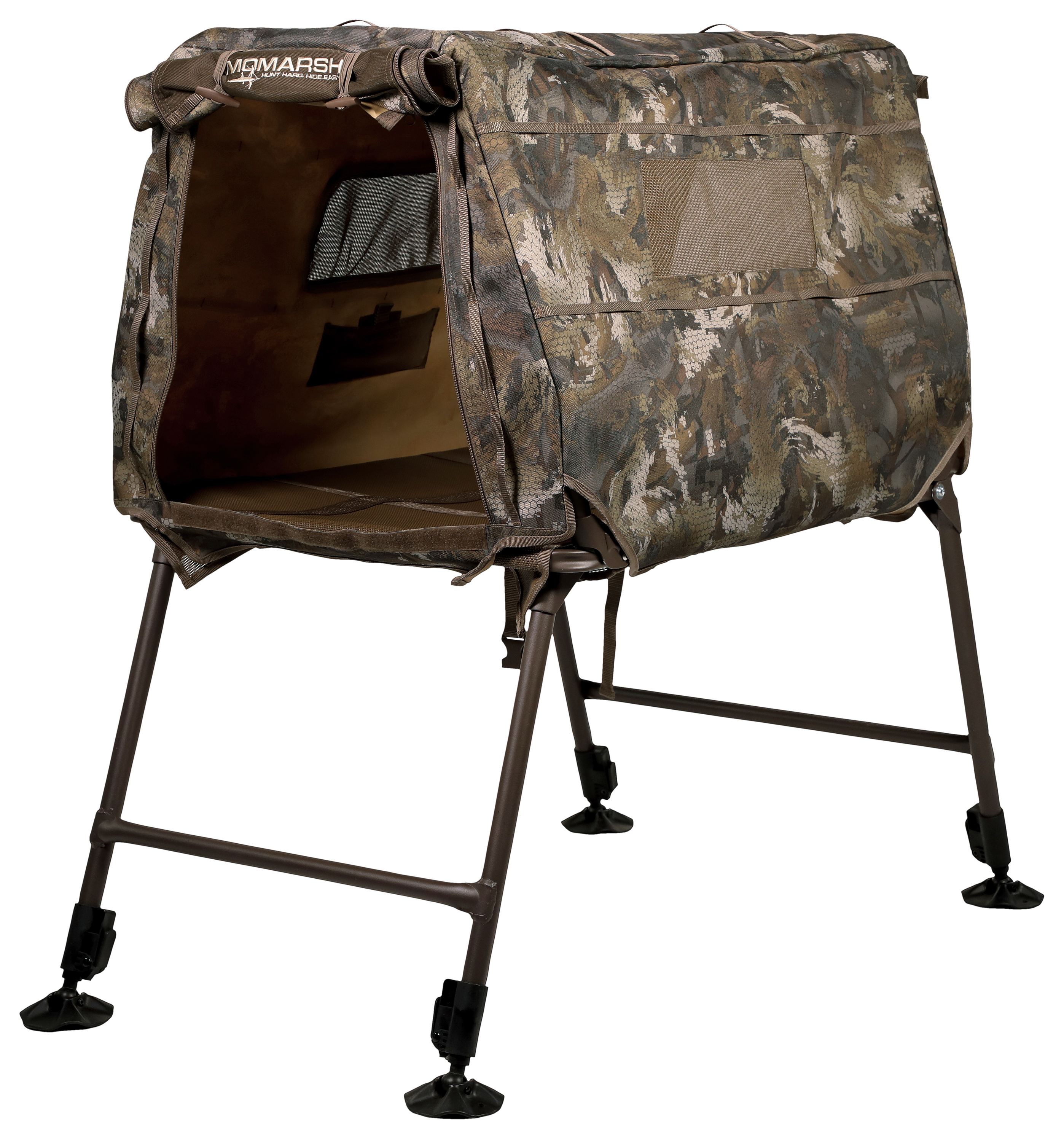 Image of MOMarsh Invisi-Lab Dog Blind - Optifade Timber