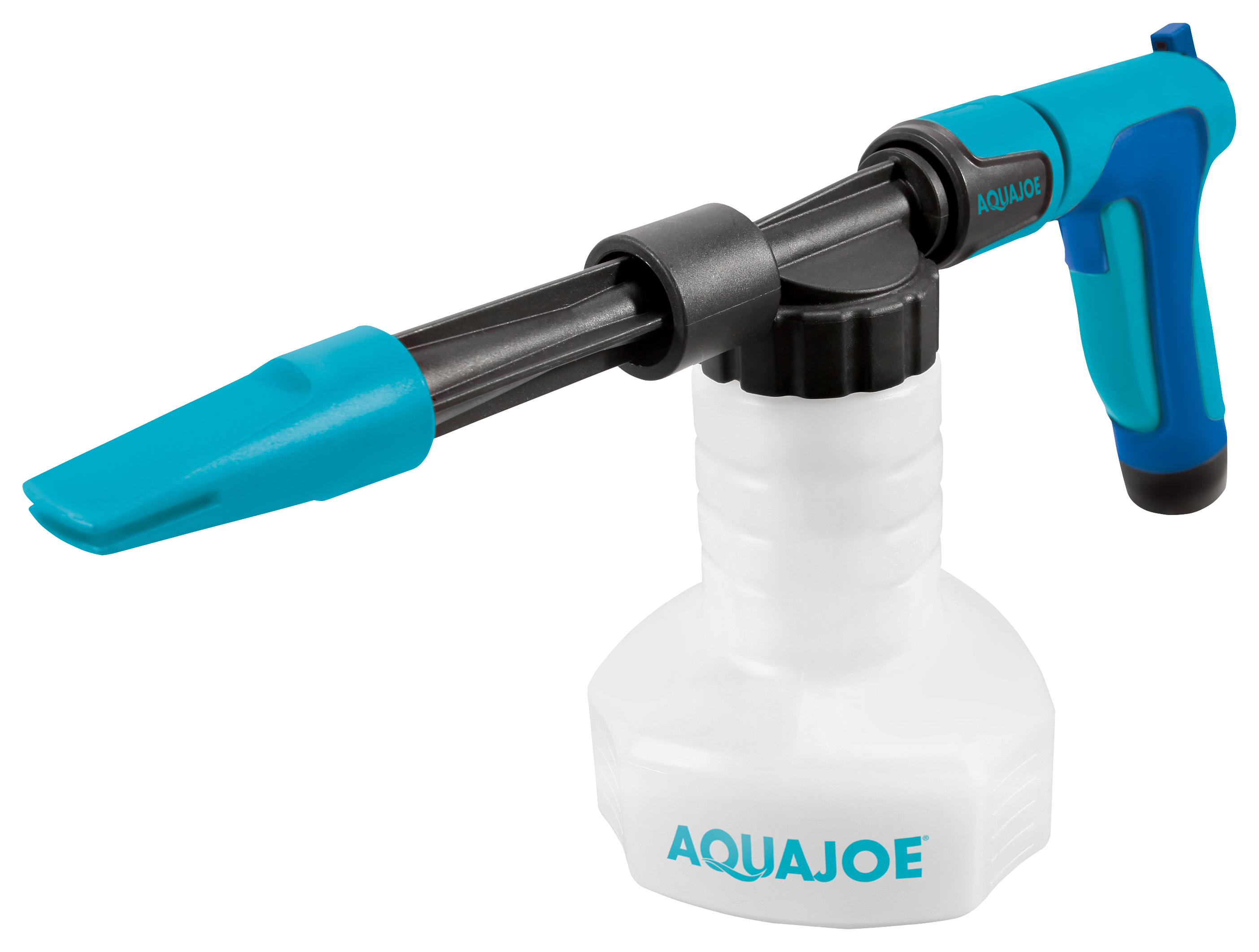 Image of Aqua Joe 2-in-1 Hose-Powered Adjustable Foam Cannon Spray Gun Blaster with Garden-Hose Spray Wash Quick-Connect