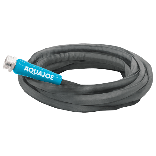 Aqua Joe Ultra Flexible Kink Free Fiberjacket Garden Hose