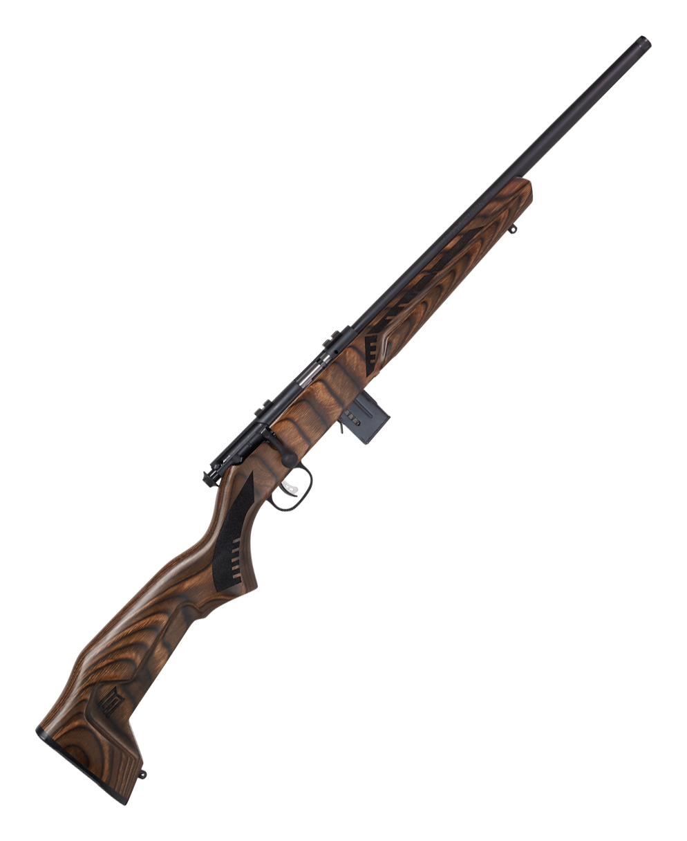 Savage Arms 93 R17 Minimalist Bolt-Action Rimfire Rifle - Boyd Brown Laminate - Savage Arms