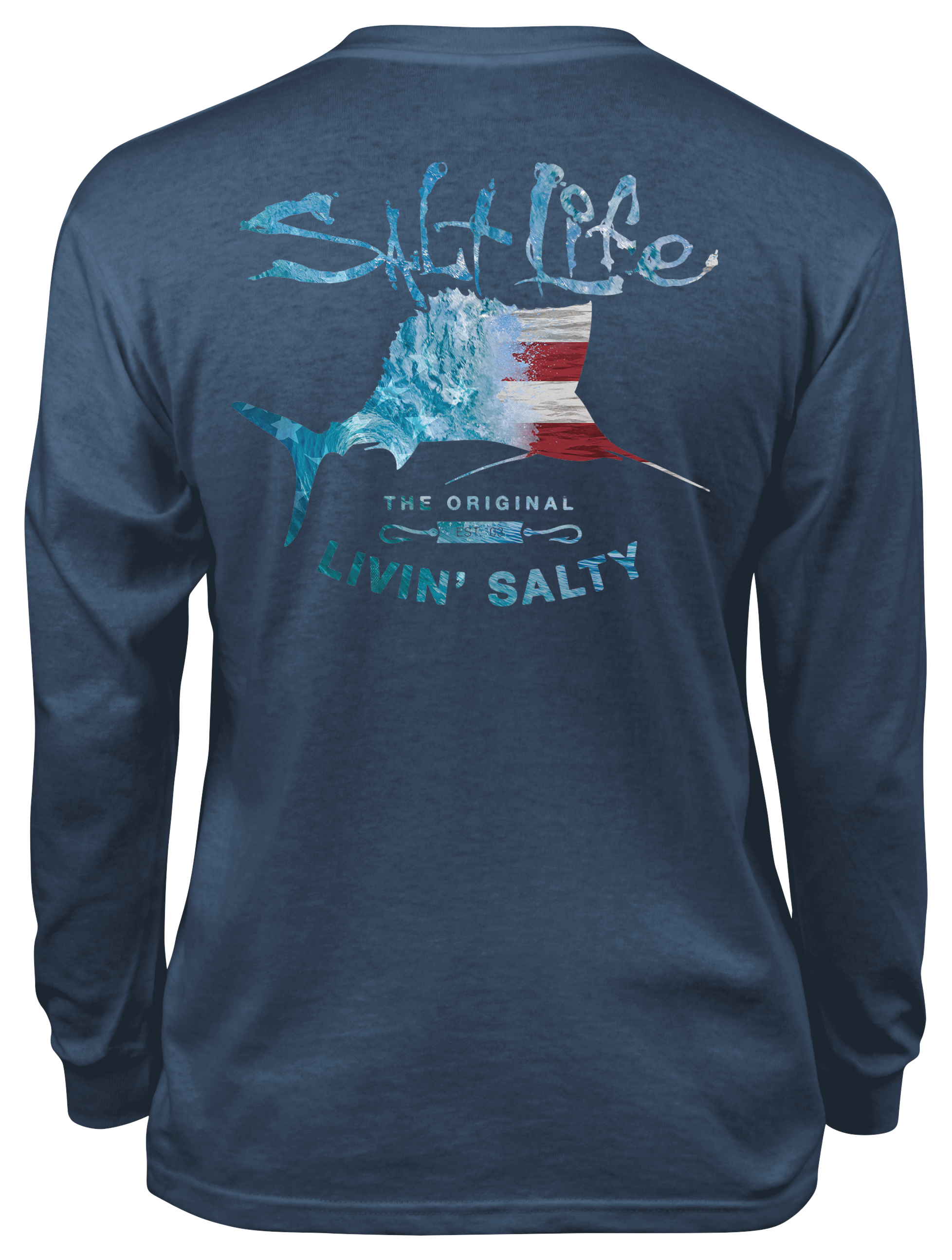 Salt Life Amerisail Long-Sleeve T-Shirt for Kids