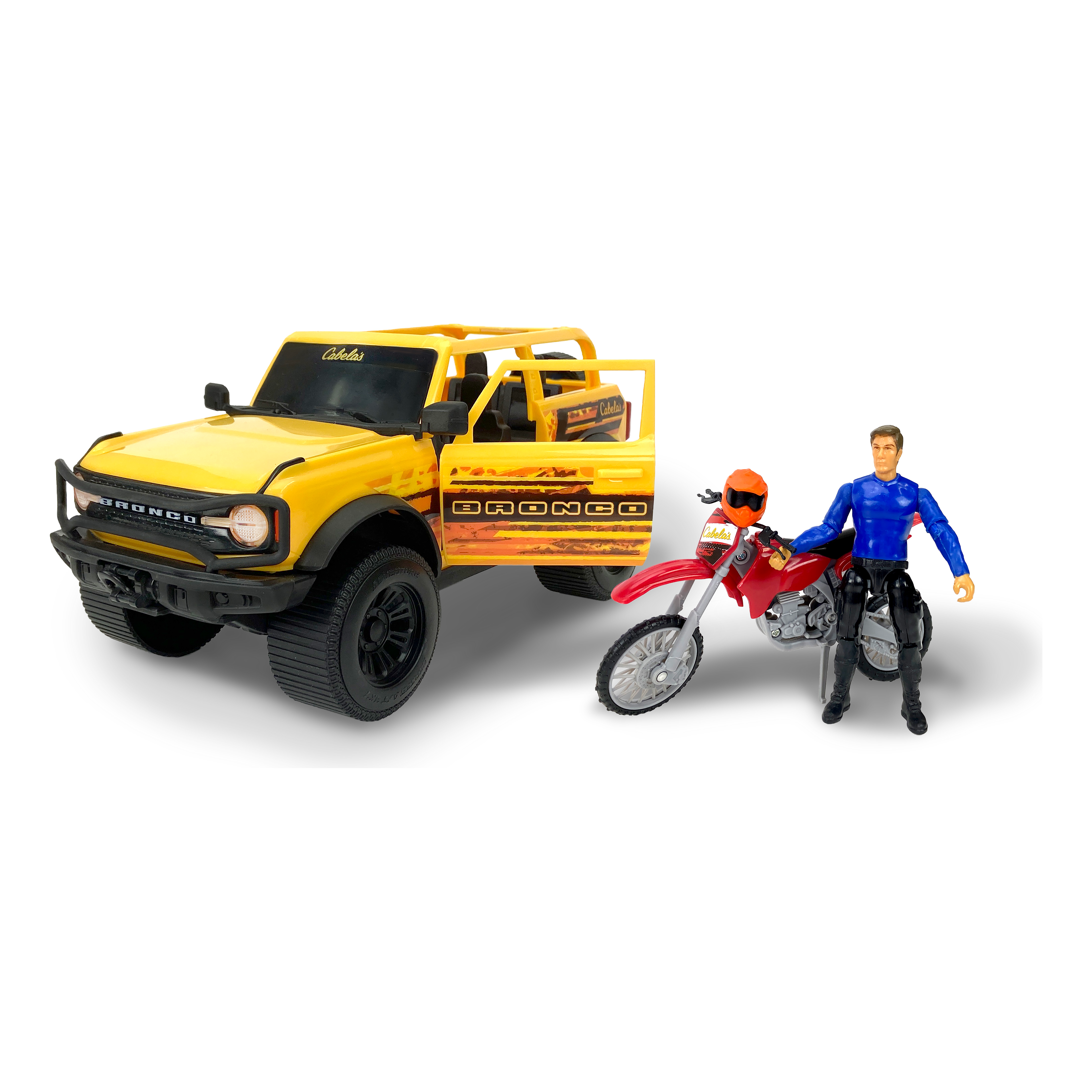 BASS PRO SHOPS Imagination Adventure Ford Bronco Off-Road Play Set for Kids