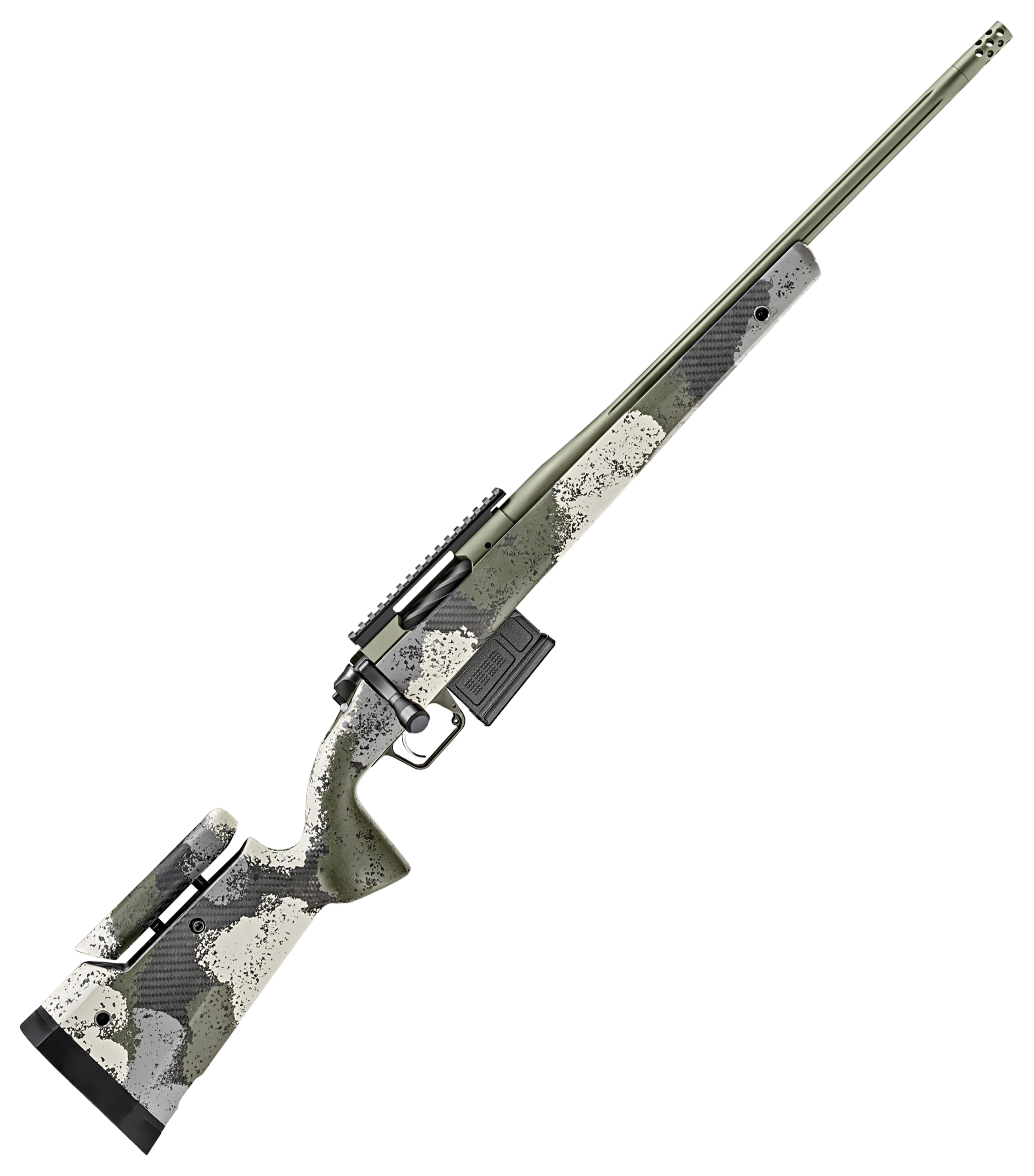 Springfield Armory Model 2020 Waypoint BoltAction Rifle with Adjustable Stock  6mm Creedmoor  20  Evergreen  Evergreen  5