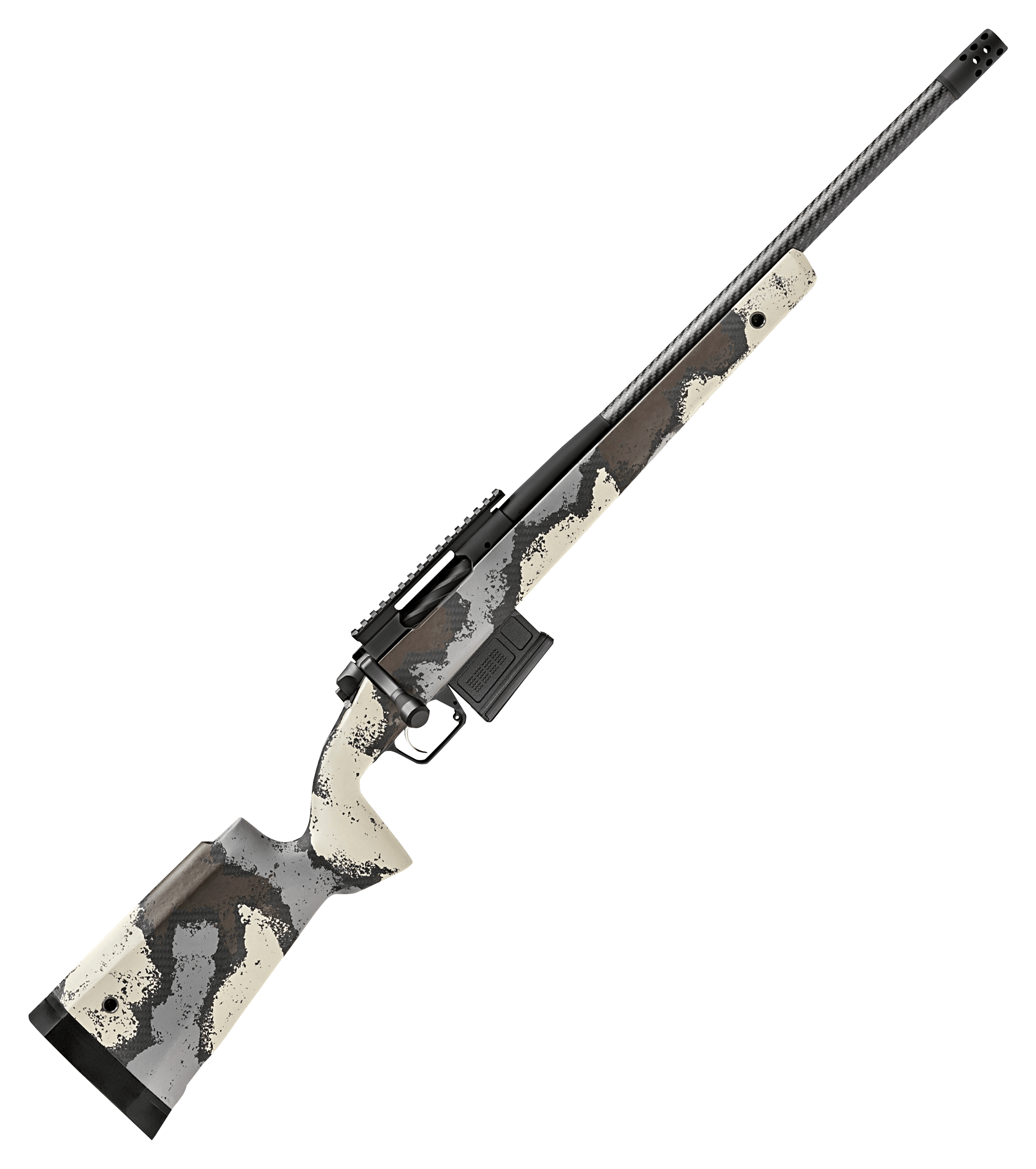 Image of "Springfield Armory Model 2020 Waypoint Bolt-Action Rifle with Fixed Stock - .6mm Creedmoor - 20"" - Ridgeline- 5"