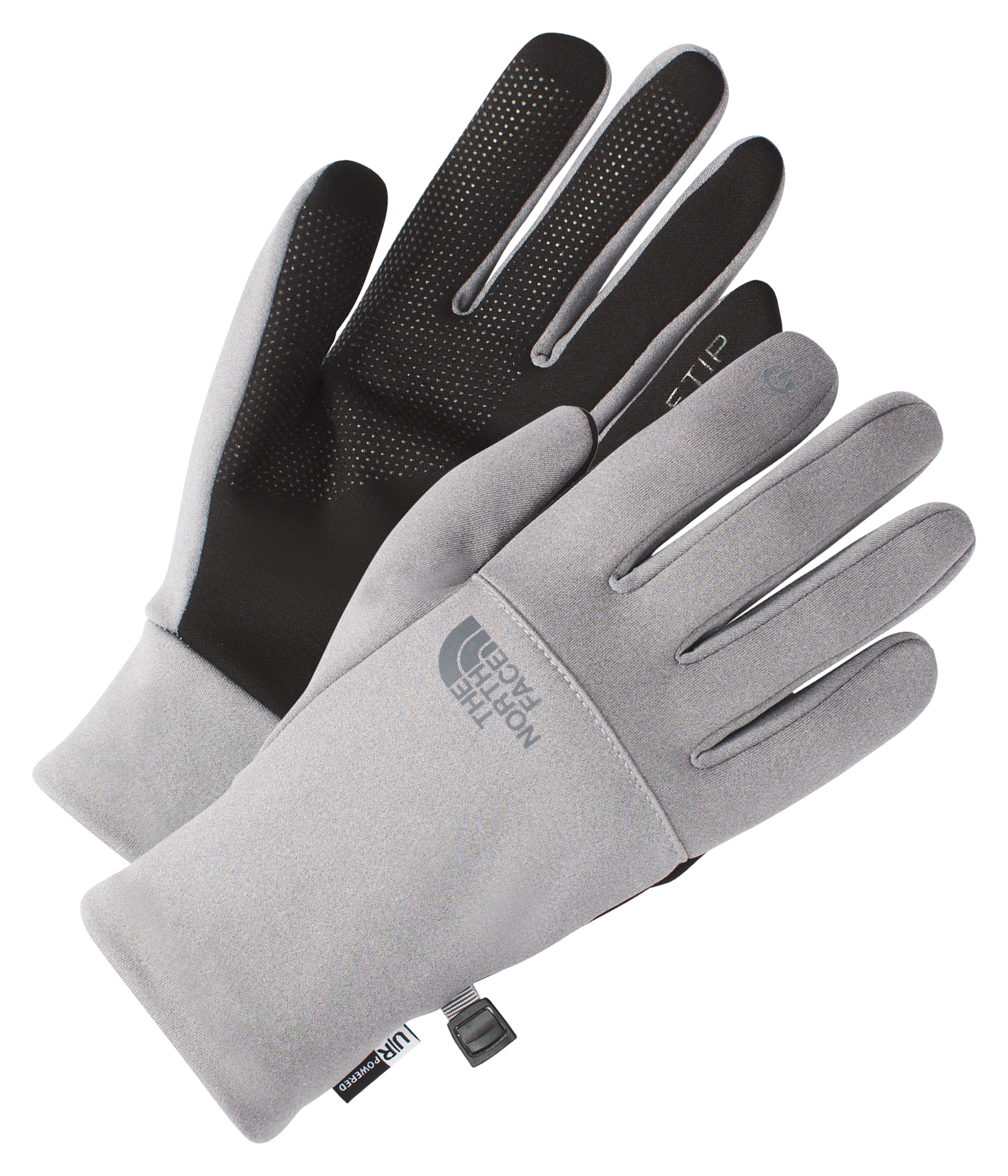 Image of The North Face Etip Recycled Gloves for Men - TNF Medium Grey Heather - L