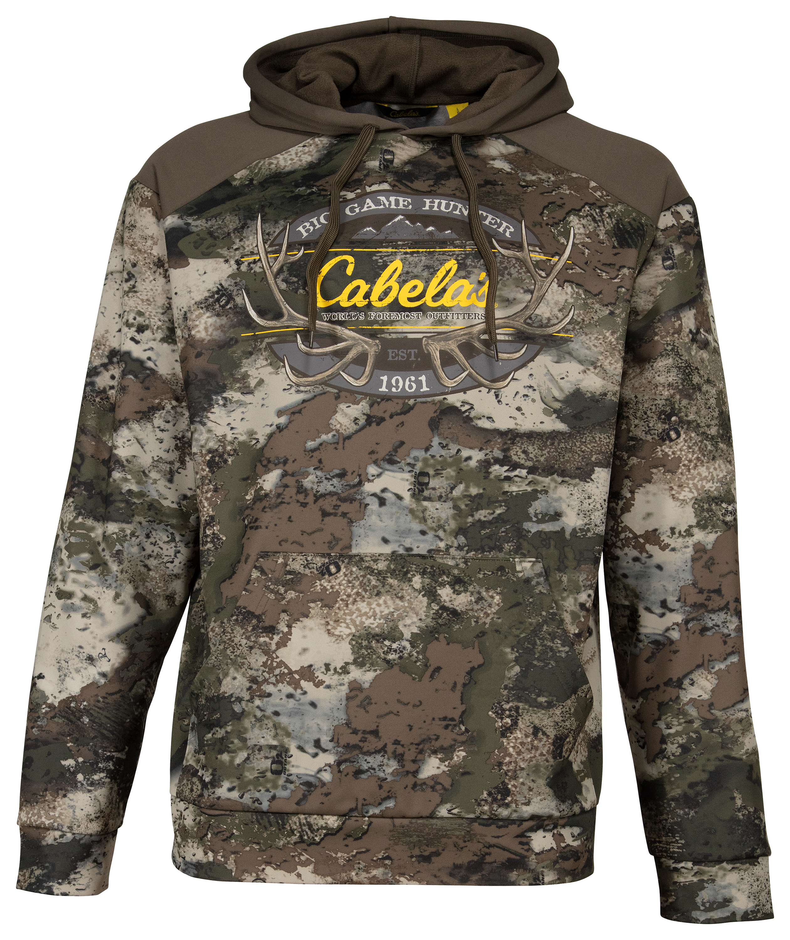 Cabela's O2 Camo Logo Long-Sleeve Hoodie for Men
