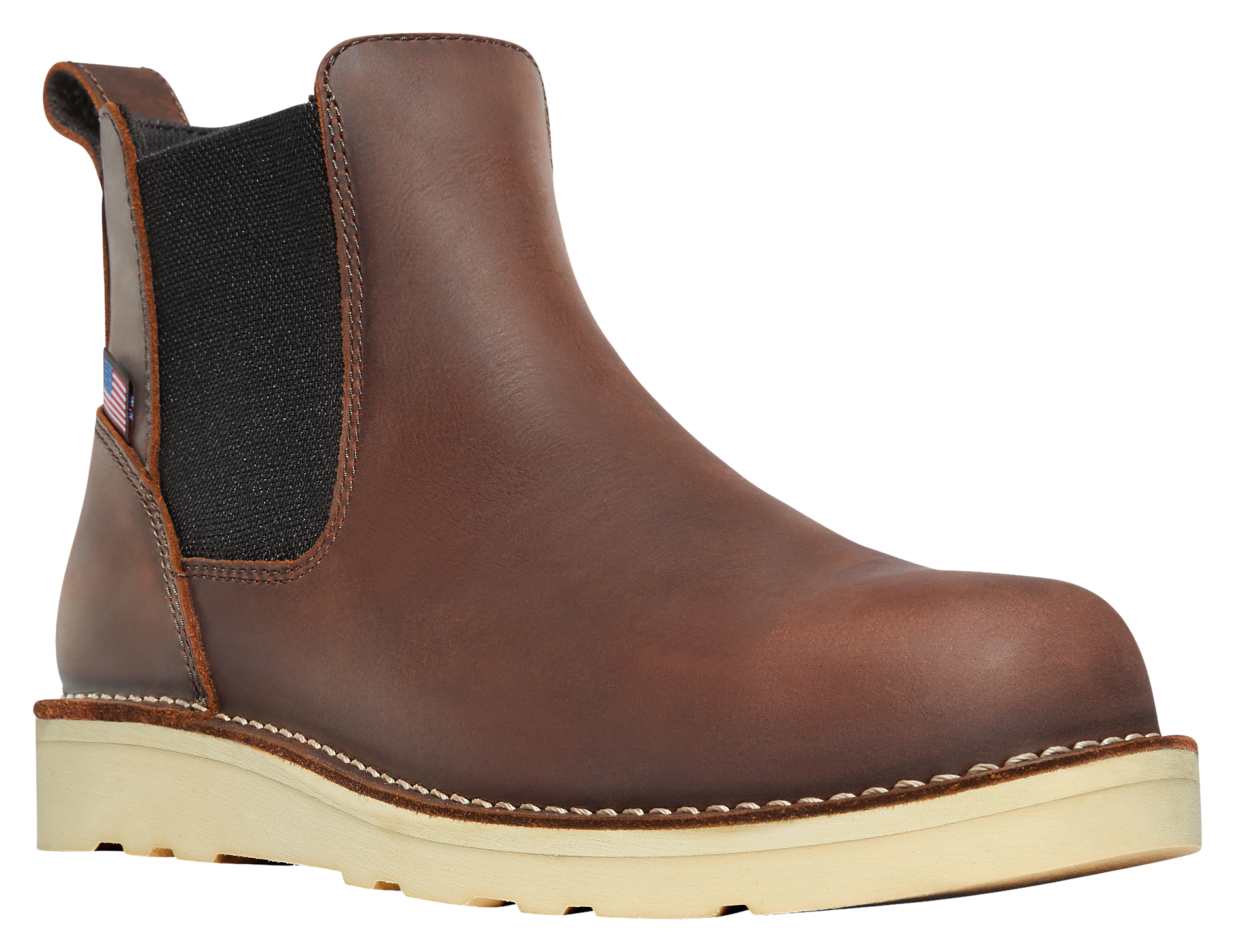 DANNER Bull Run Chelsea Wedge Work Boots for Men