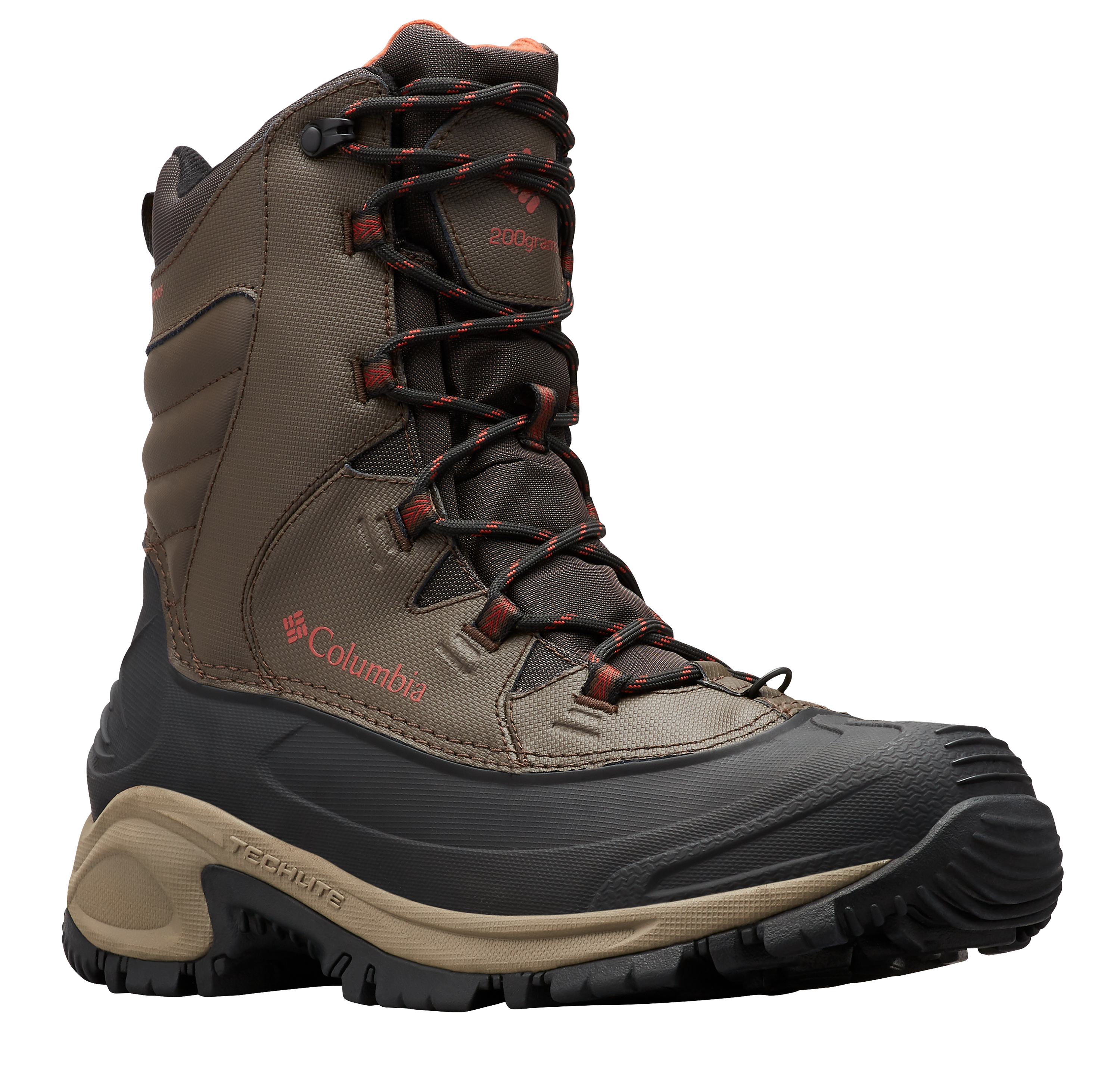 Image of Columbia Bugaboot III Insulated Pac Boots for Men - Cordovan Rusty - 11.5M