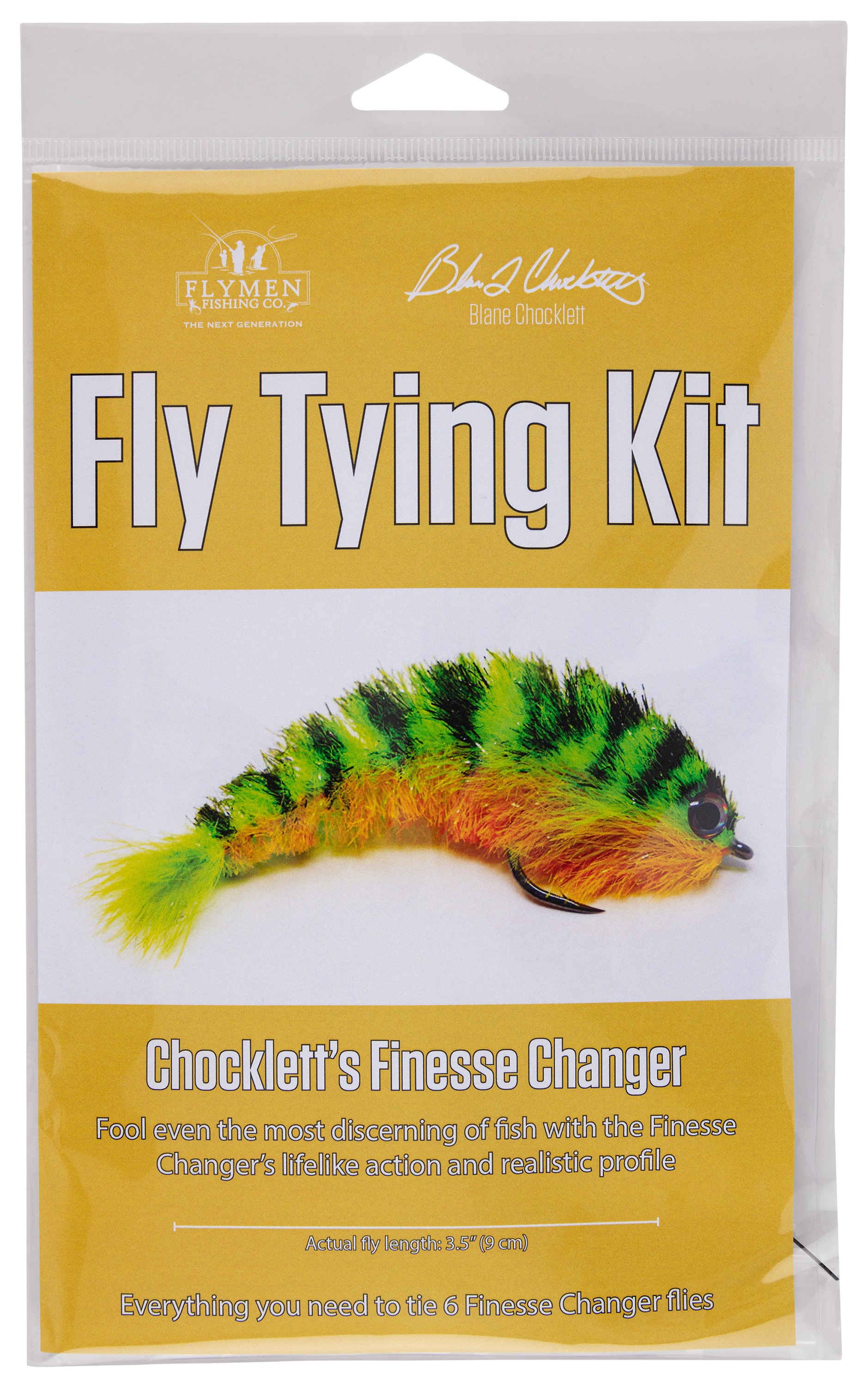 Flymen Fishing Company Chocklett's Finesse Changer Fly Tying Kit