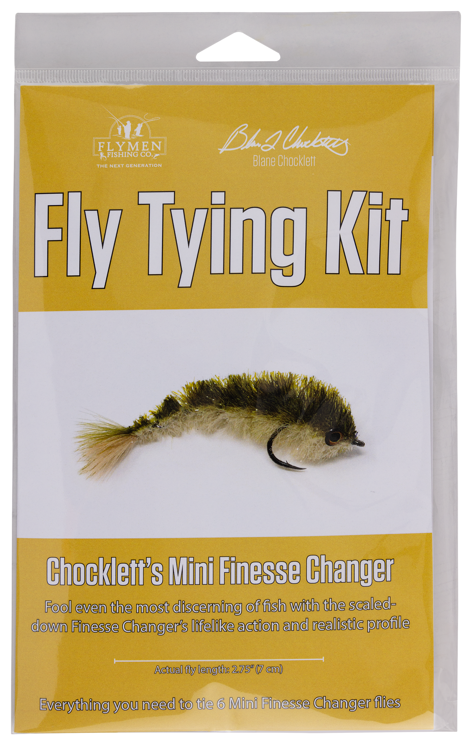 Flymen Fishing Company Chocklett's Mini Finesse Changer Fly Tying
