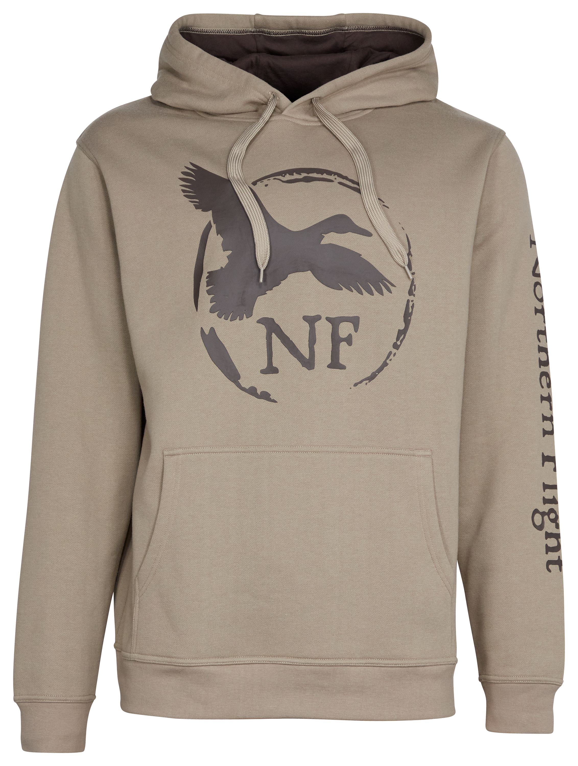 Northern Flight Long-Sleeve Hoodie for Men - Bright White - XL