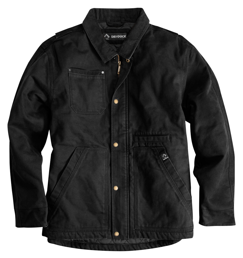 Image of Dri-Duck Rambler Jacket for Men - Black - LT