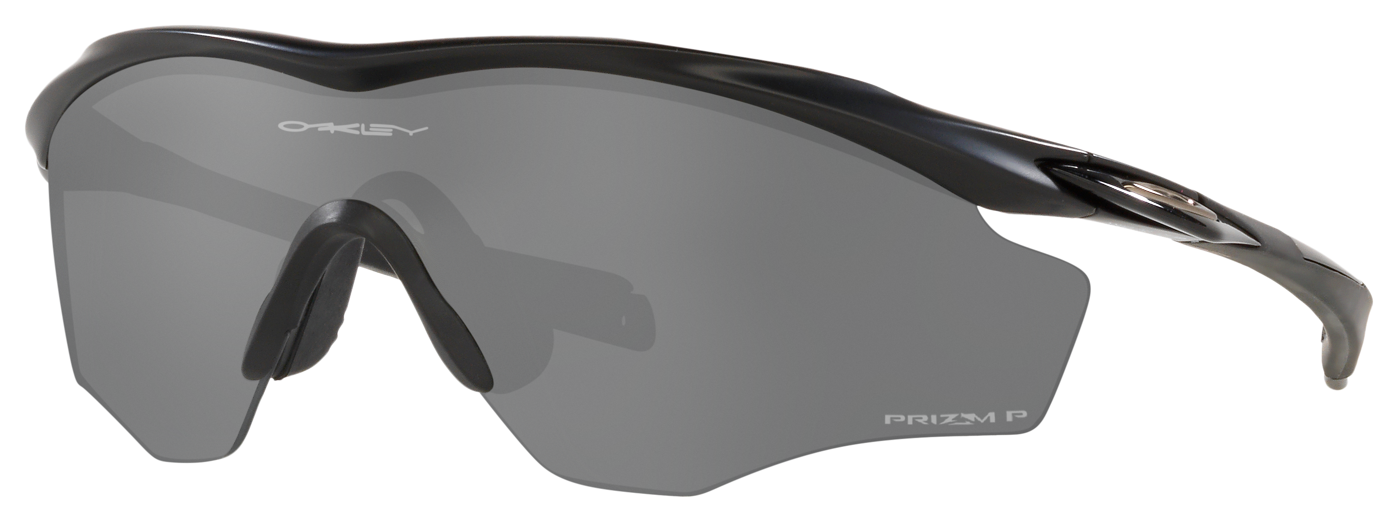 Image of Oakley M2 Frame XL OO9343 Prizm Grey Polarized Sunglasses - Matte Black/Prizm Black - Medium