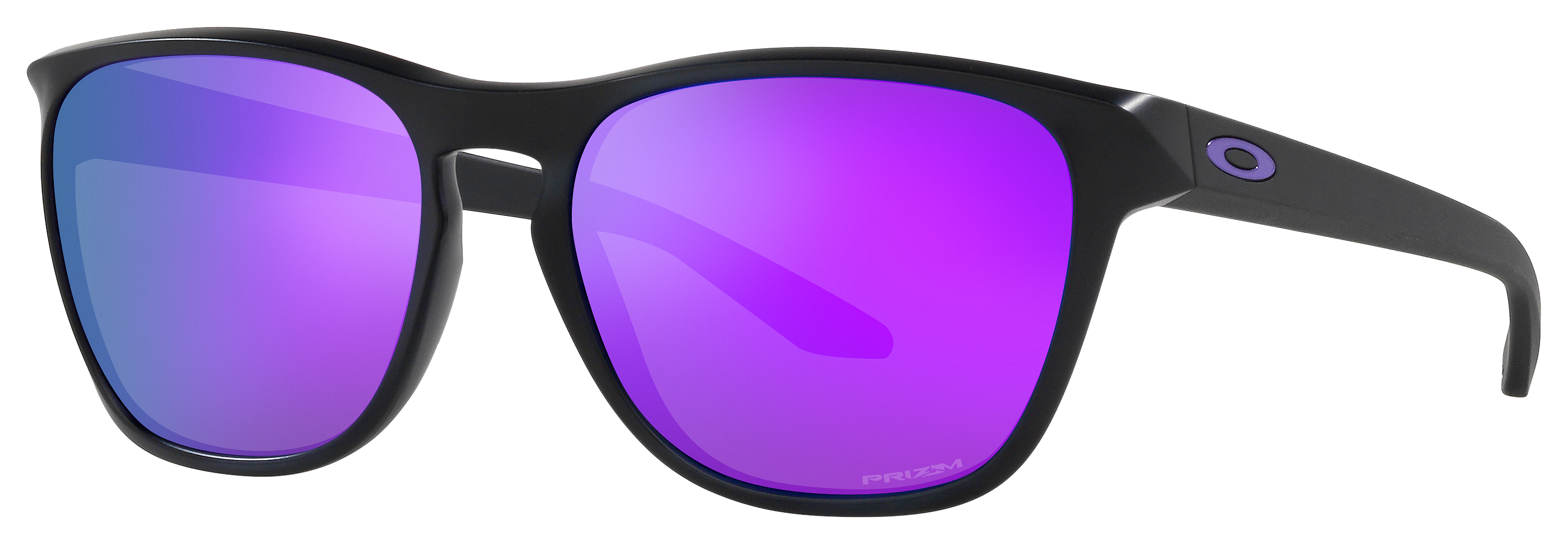 Image of Oakley Manorburn OO9479 Prizm Grey Sunglasses - Matte Black/Prizm Violet - Large