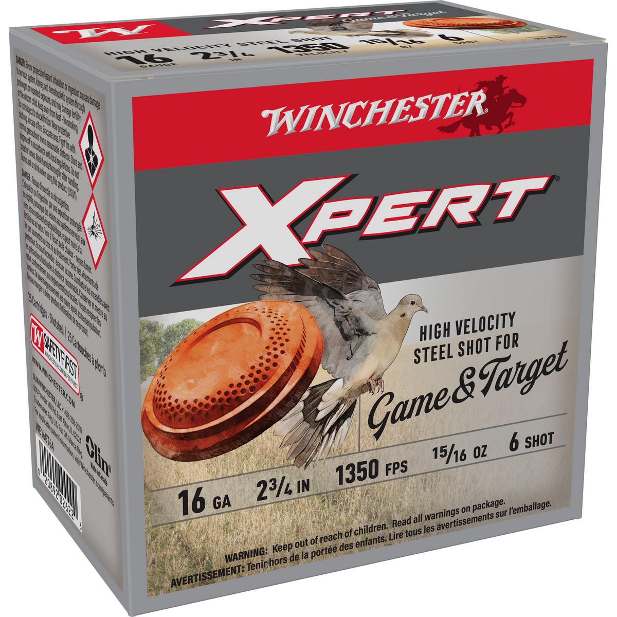 Winchester Super-X Xpert Hi-Velocity Game and Target Steel Shotshells