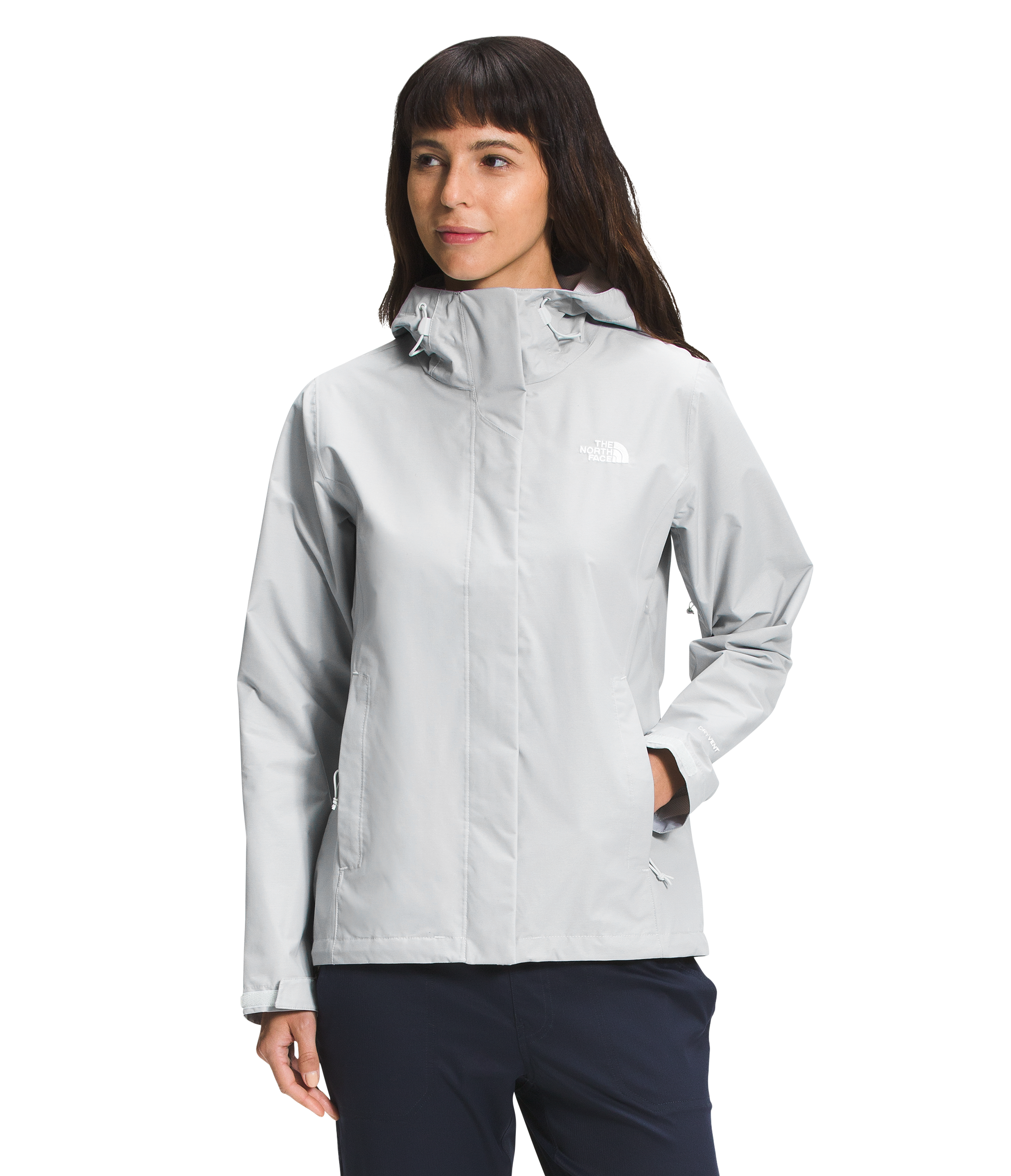 The North Face Venture 2 Jacket for Ladies - Light Grey Heather - L