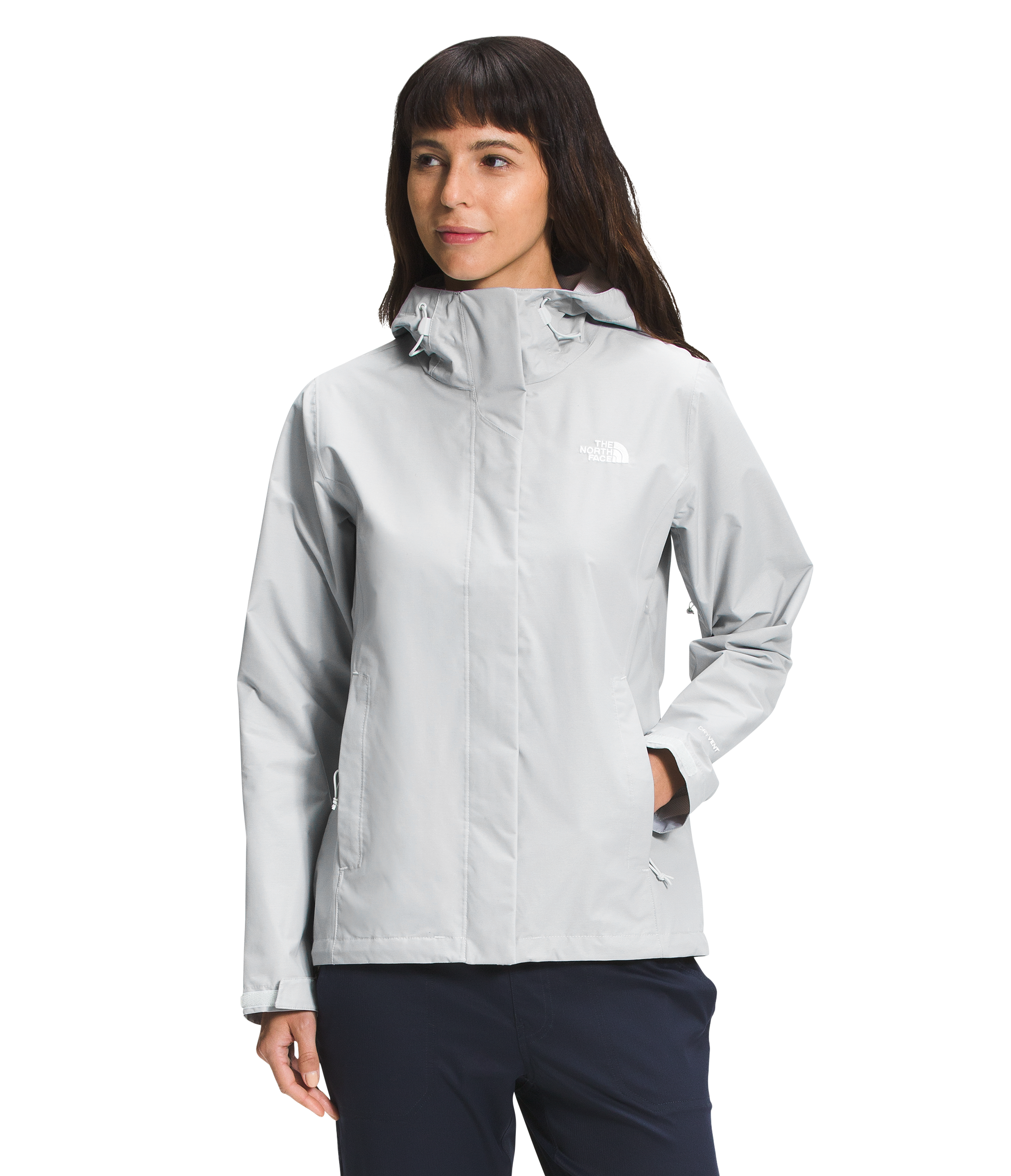 The North Face Venture 2 Jacket for Ladies - Light Grey Heather - S