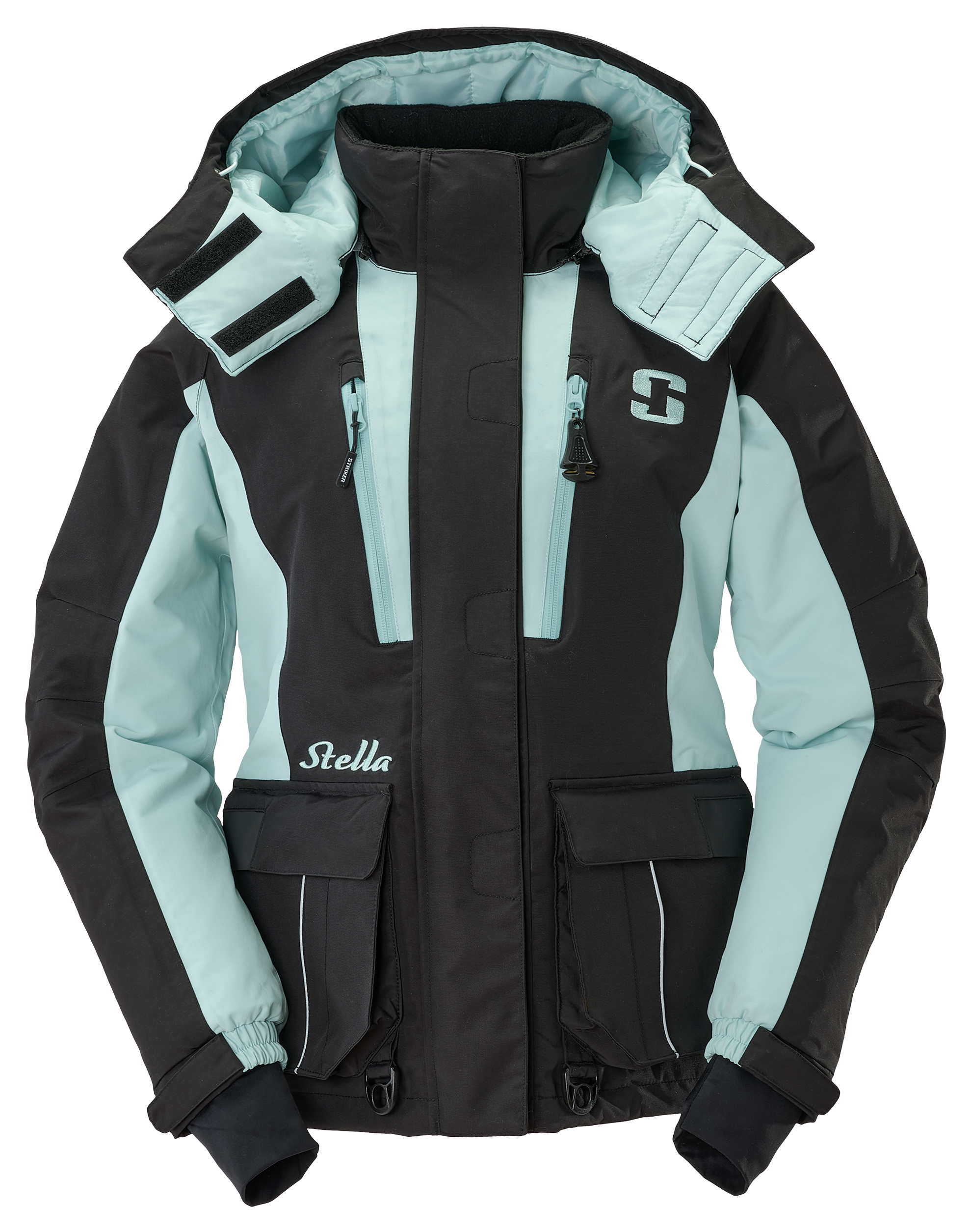 StrikerICE Stella Ice Fishing Jacket for Ladies - Black/Frost - 4XL