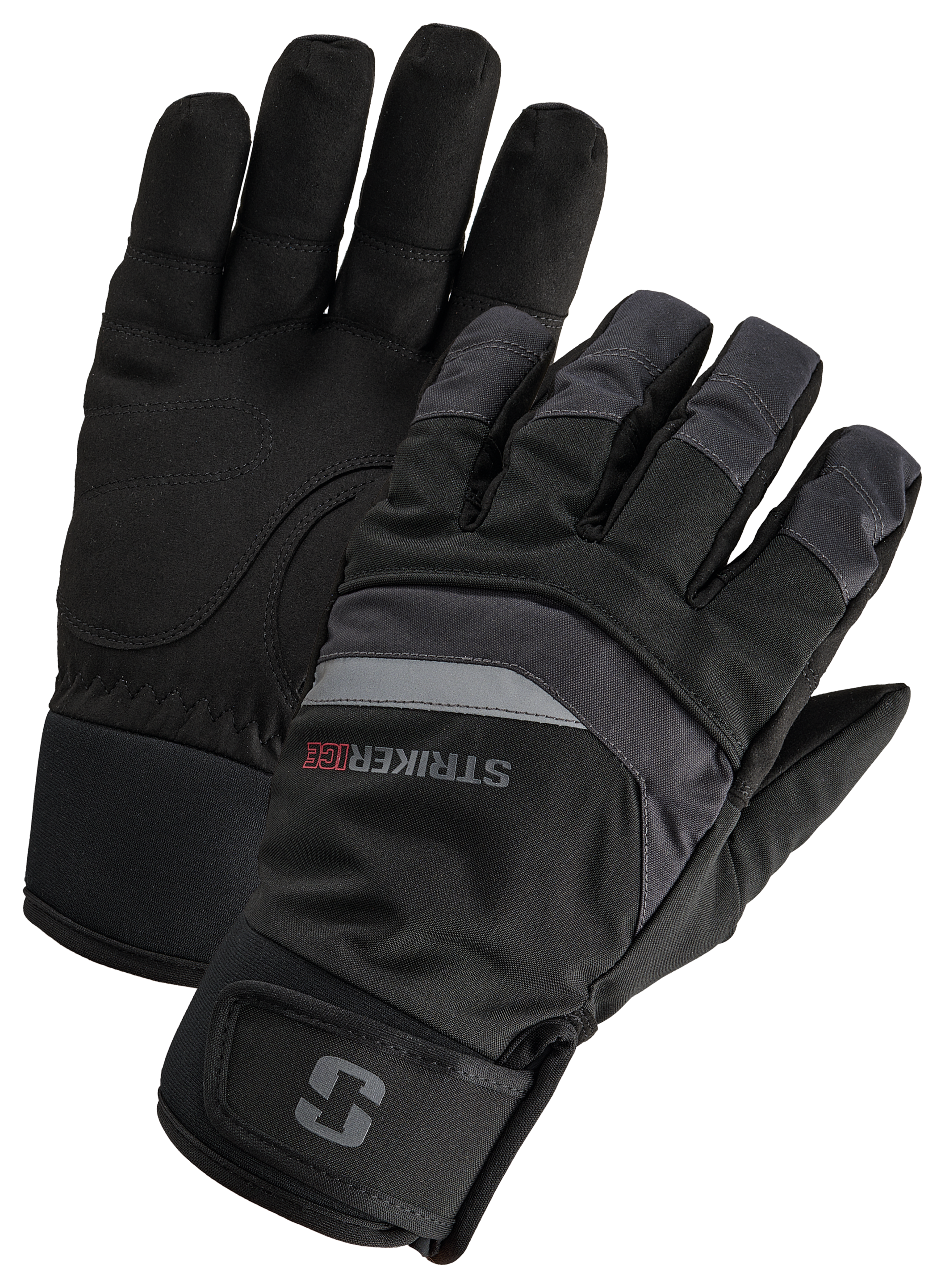 StrikerICE Attack Gloves for Men - Black - 2XL