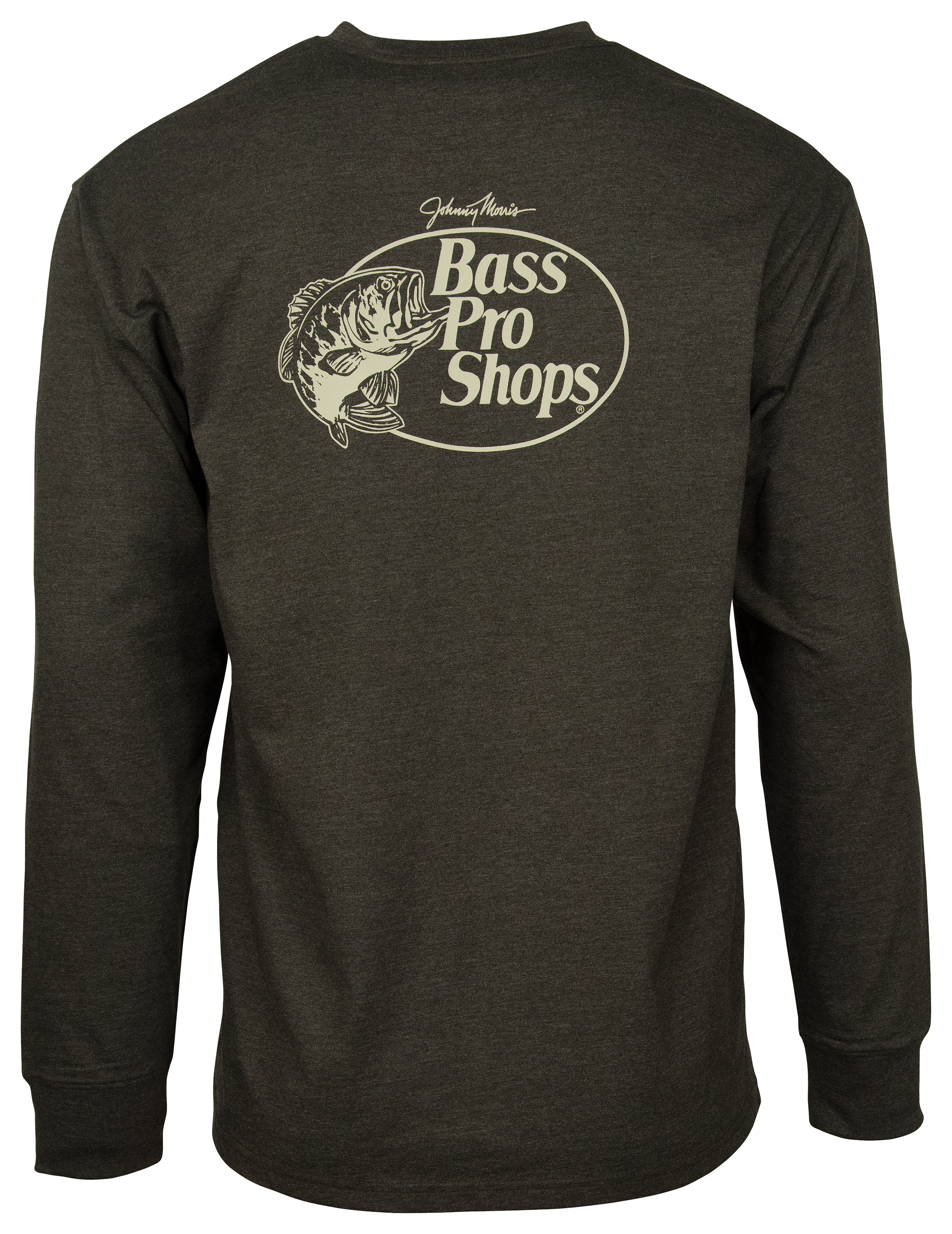 BASS PRO SHOPS Original Logo Printed Long-Sleeve T-Shirt for Men