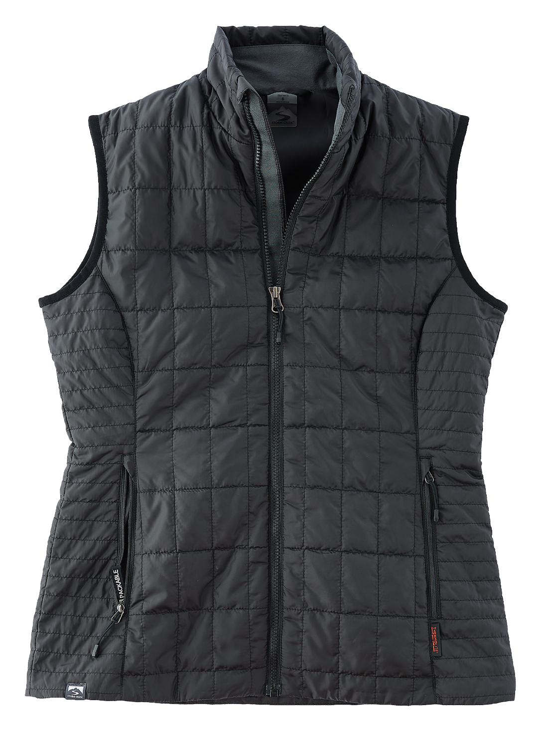 Carhartt Washed Duck Sherpa-Lined Mock-Neck Relaxed-Fit Vest for Ladies