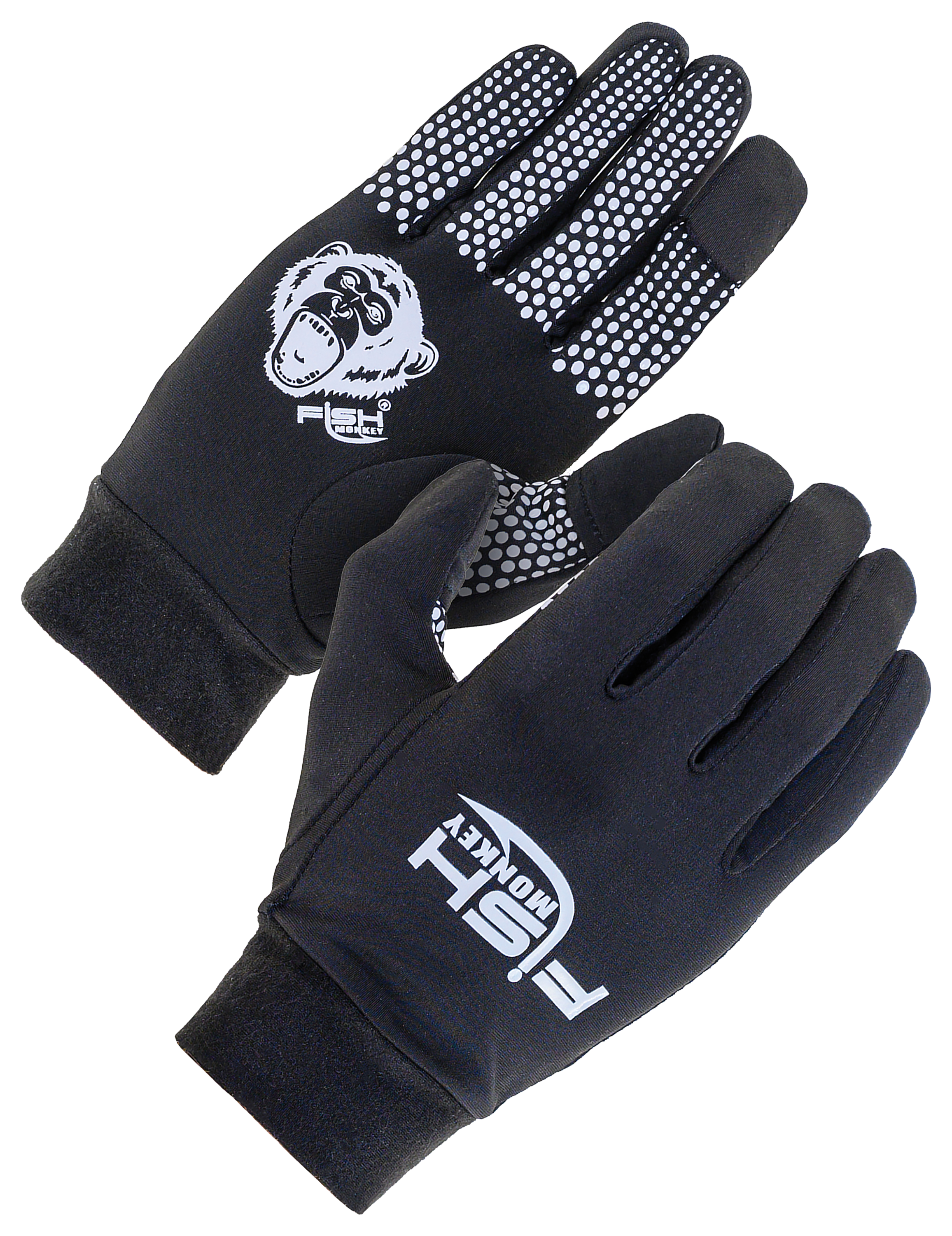  Fish Monkey FM34 S/M Monkey Hands Glove Liner Black : Sports &  Outdoors