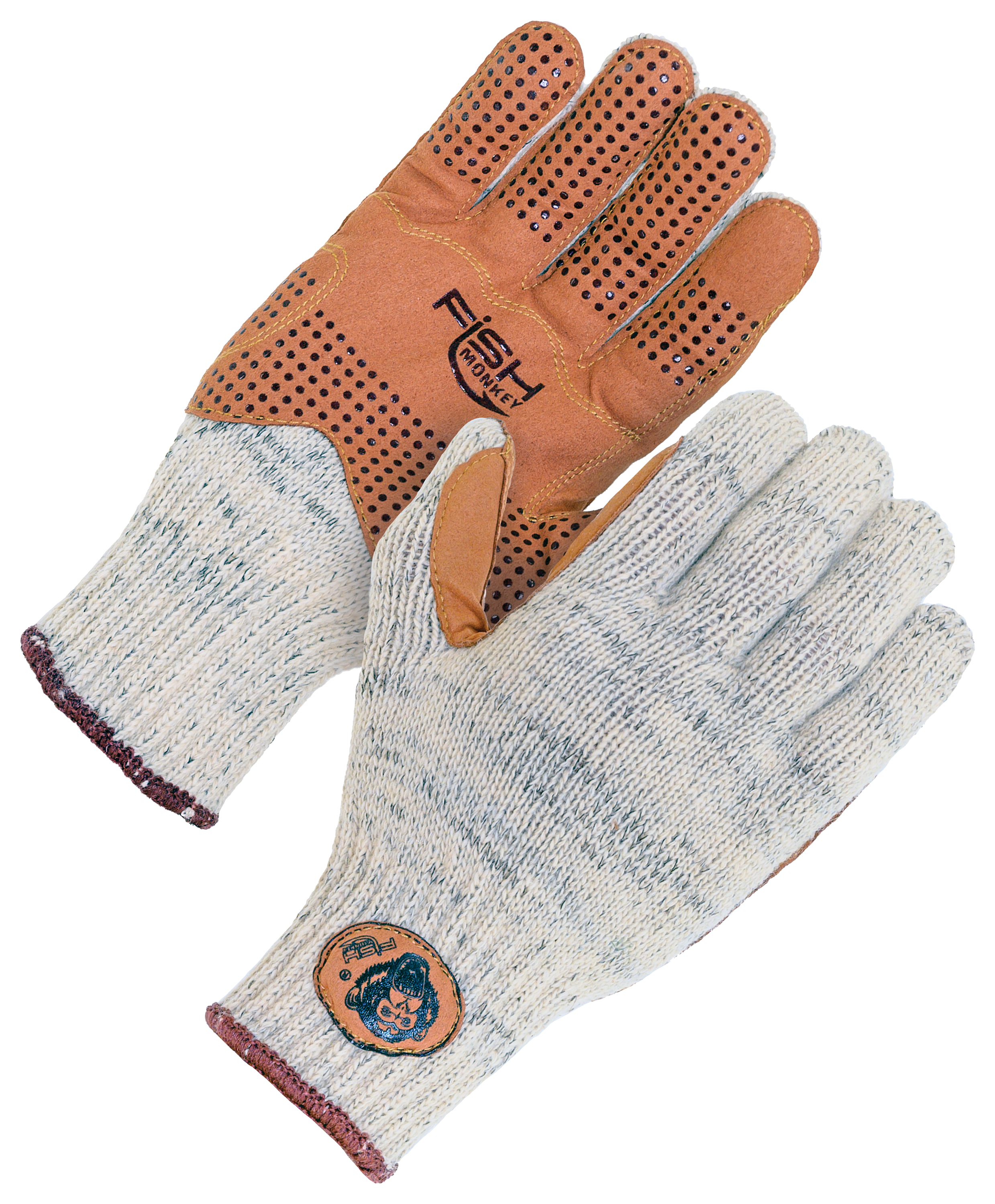 Fish Monkey Size L / XL Wooly Half Finger Knit Wool Fishing Gloves