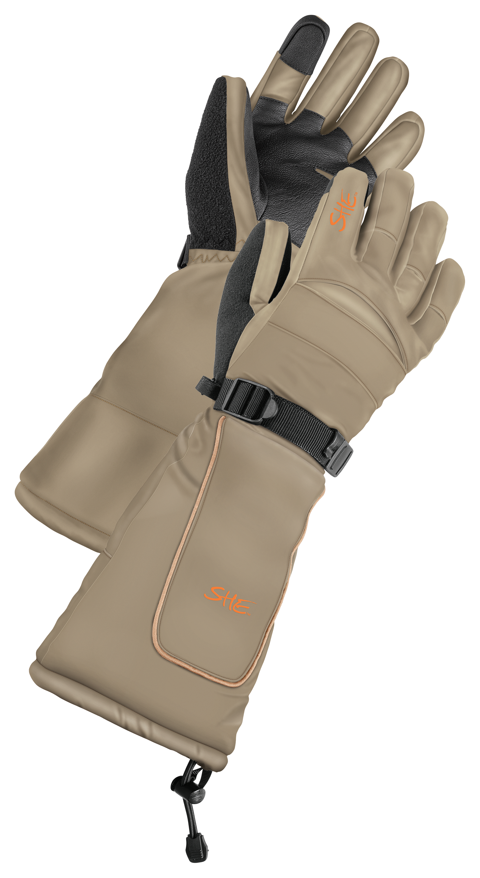 SHE OUTDOOR Waterproof Waterfowl Gauntlet Gloves for Ladies
