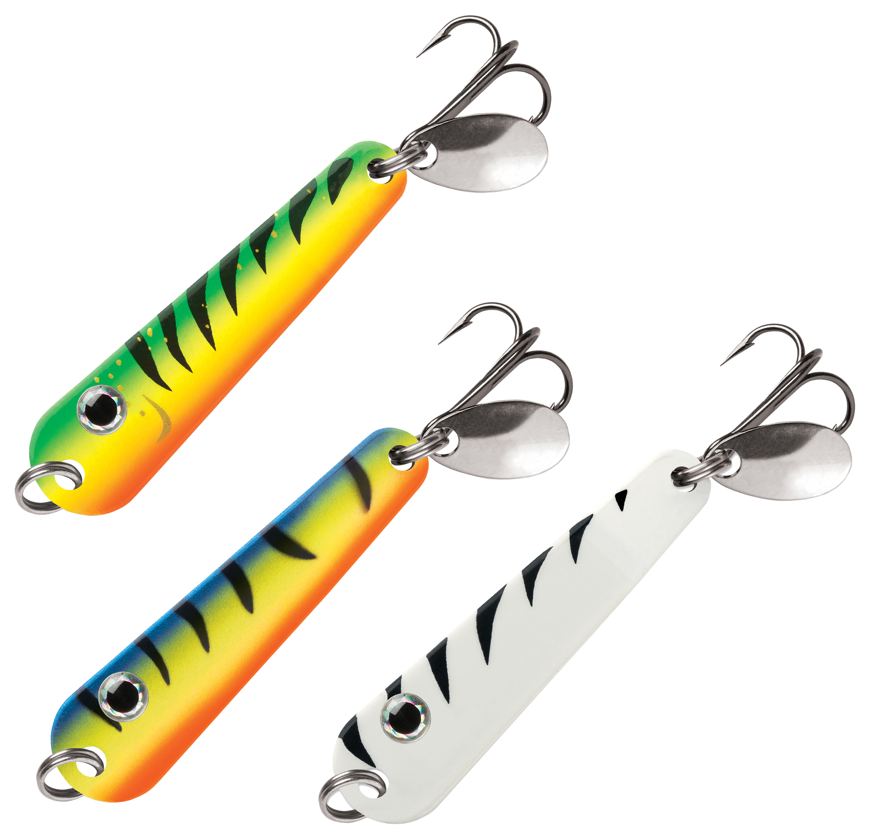 VMC Tumbler Spoon Kit - 1/12 oz. #12 - Glow - 100024656-3070390 - Fishing Often, a subtle action spoon will take the fish th sku 100024656-3070390