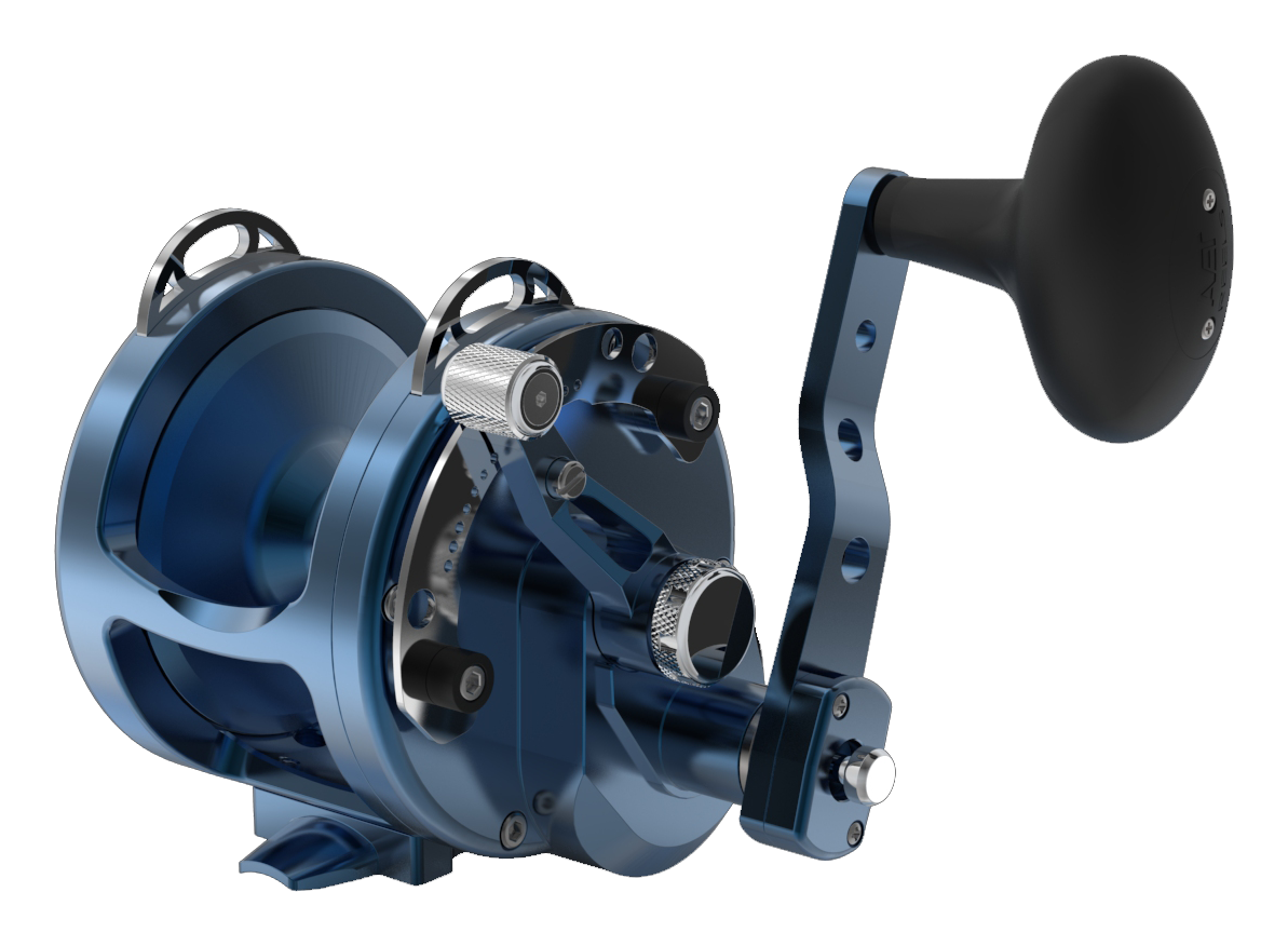 Image of Avet HX Series G2 Raptor Lever Drag Conventional Reel - Blue - 5.4:1/2.4:1/1.3:1