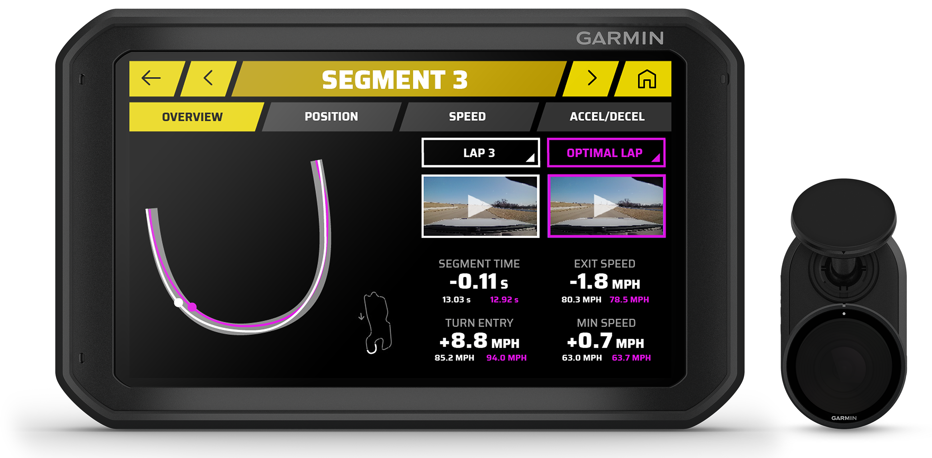 GARMIN Catalyst Racing Coach and Driving Performance Optimizer