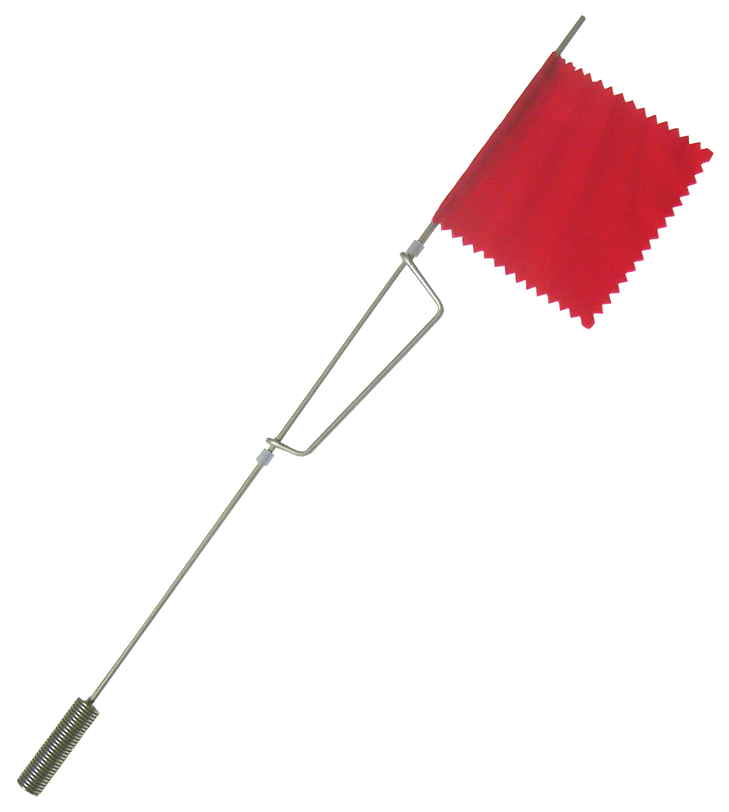Image of Beaver Dam Replacement Flag and Rod Assembly - Red