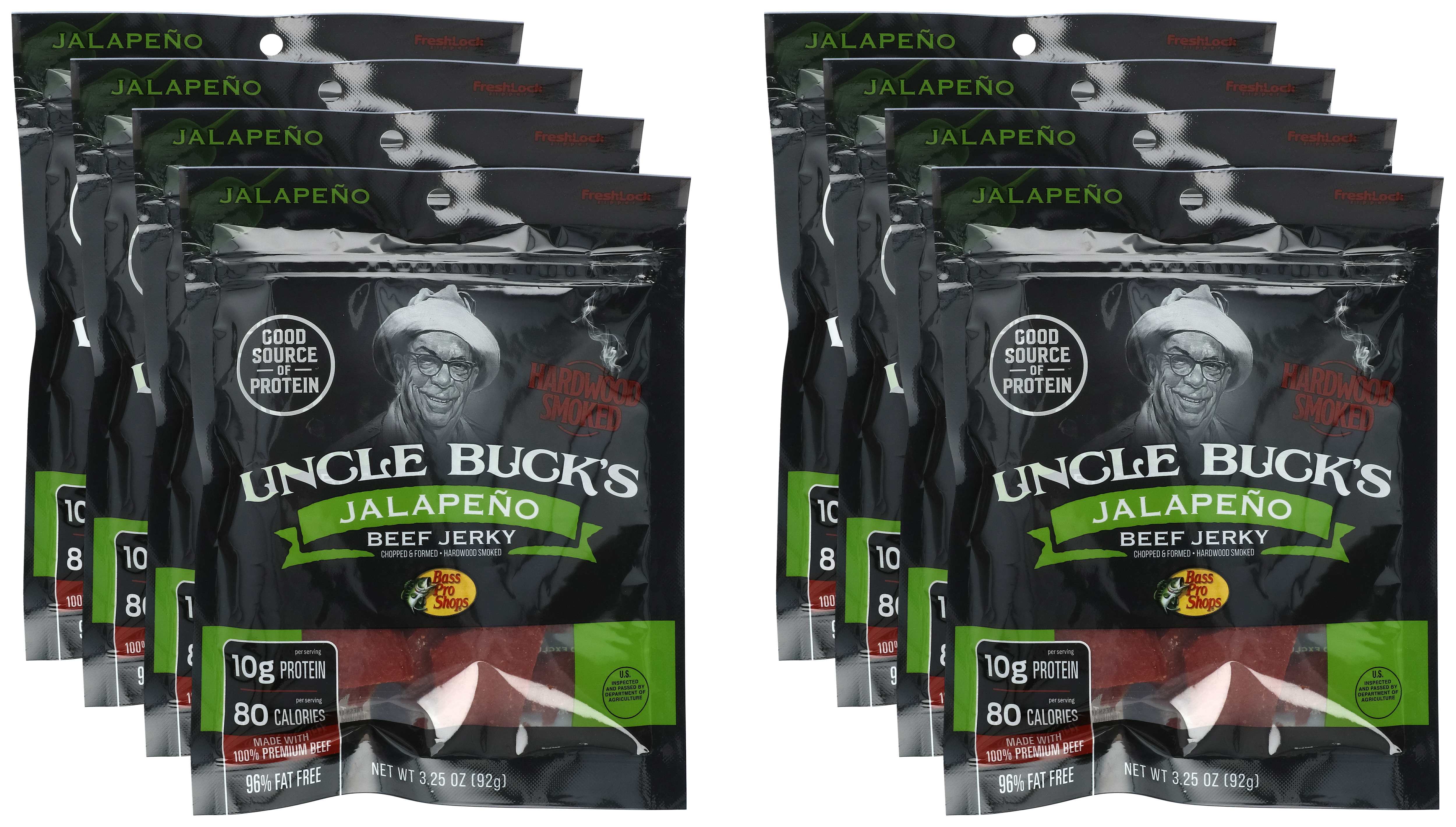 BASS PRO SHOPS Uncle Buck's Jalapeno Beef Jerky