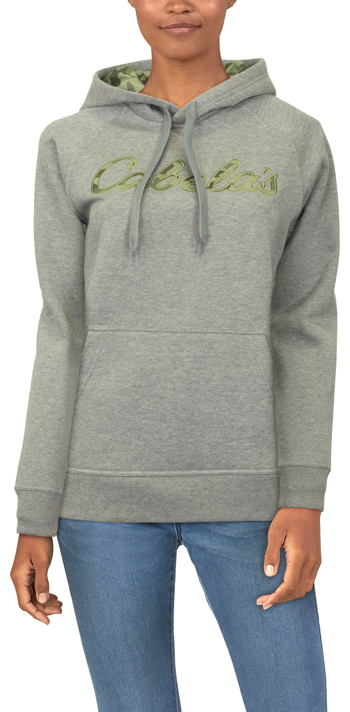 Cabela's GameDay Camo Lettering Long-Sleeve Hoodie for Ladies
